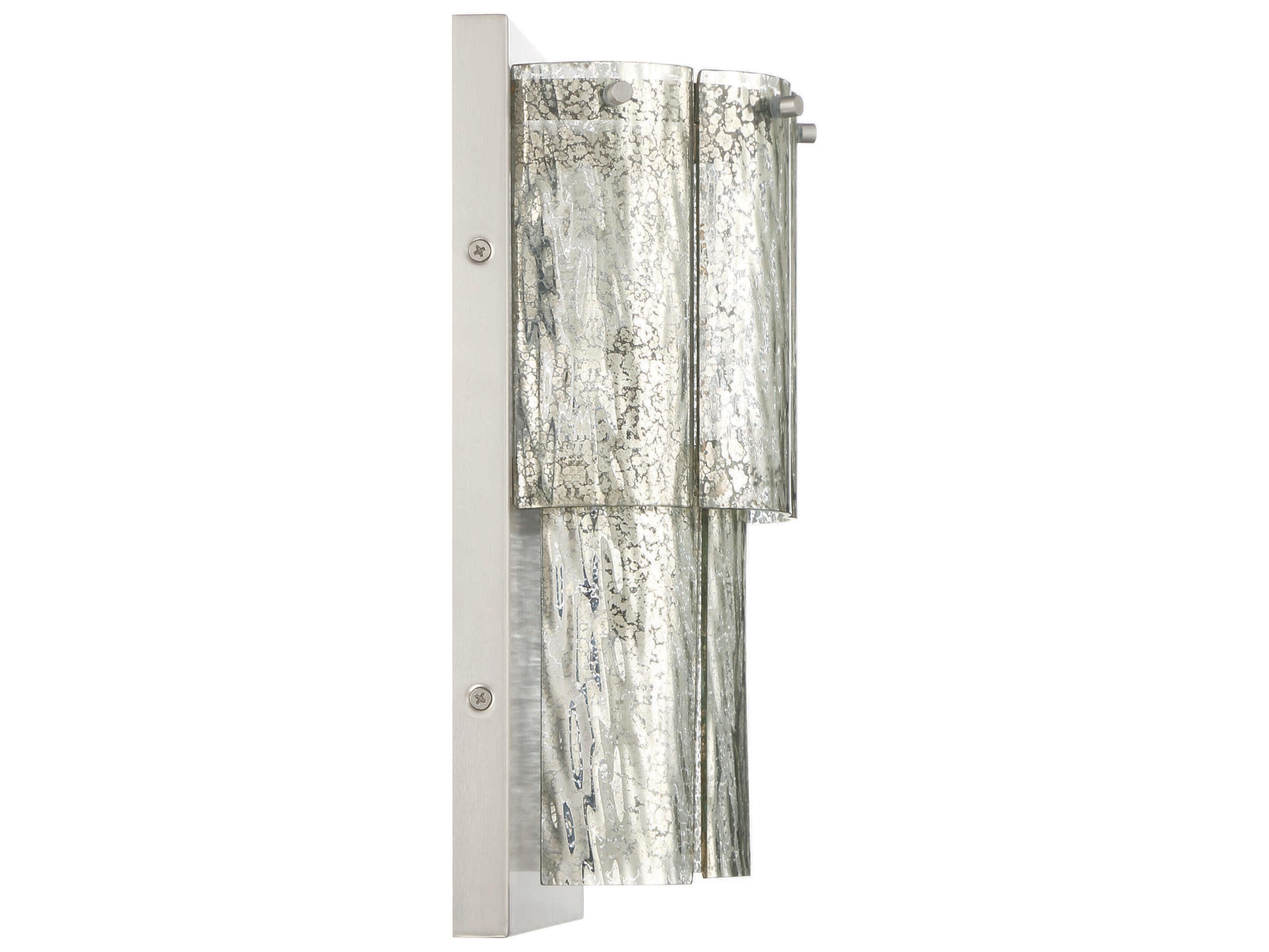 Craftmade Museo 2-Light Brushed Polished Nickel Wall Sconce