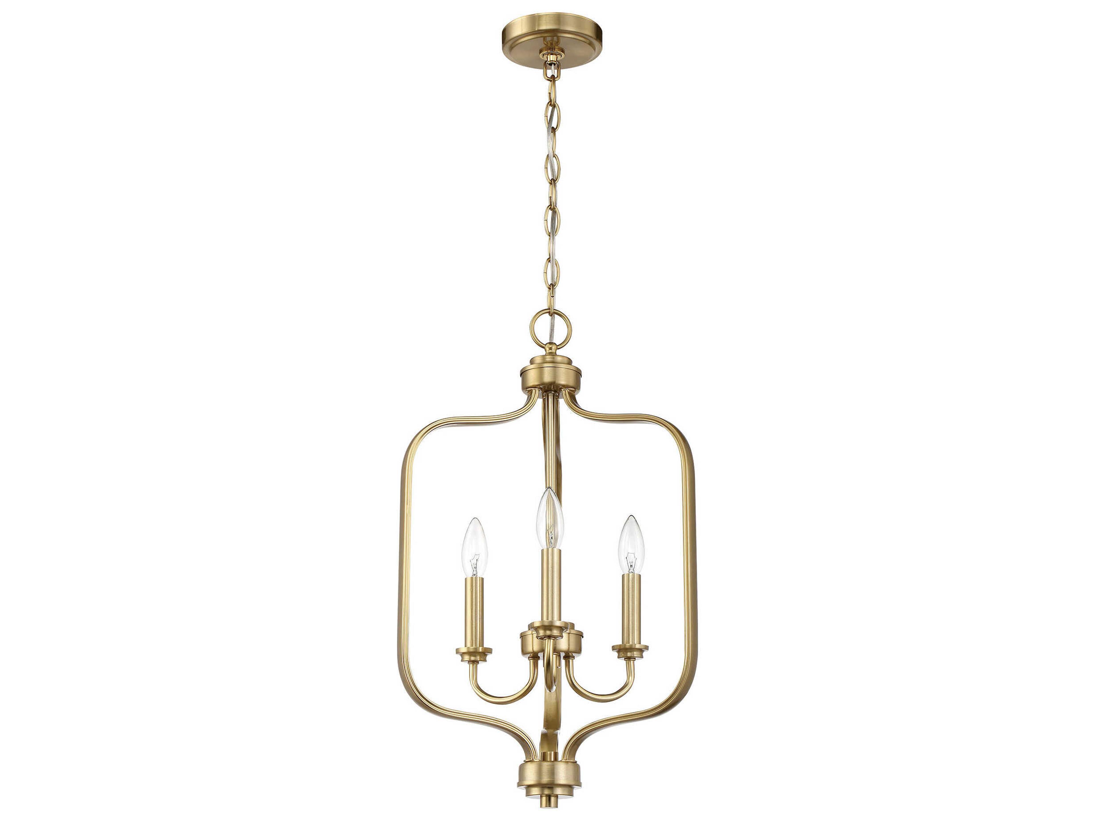 Craftmade Bolden 3-Light Satin Brass Pendant