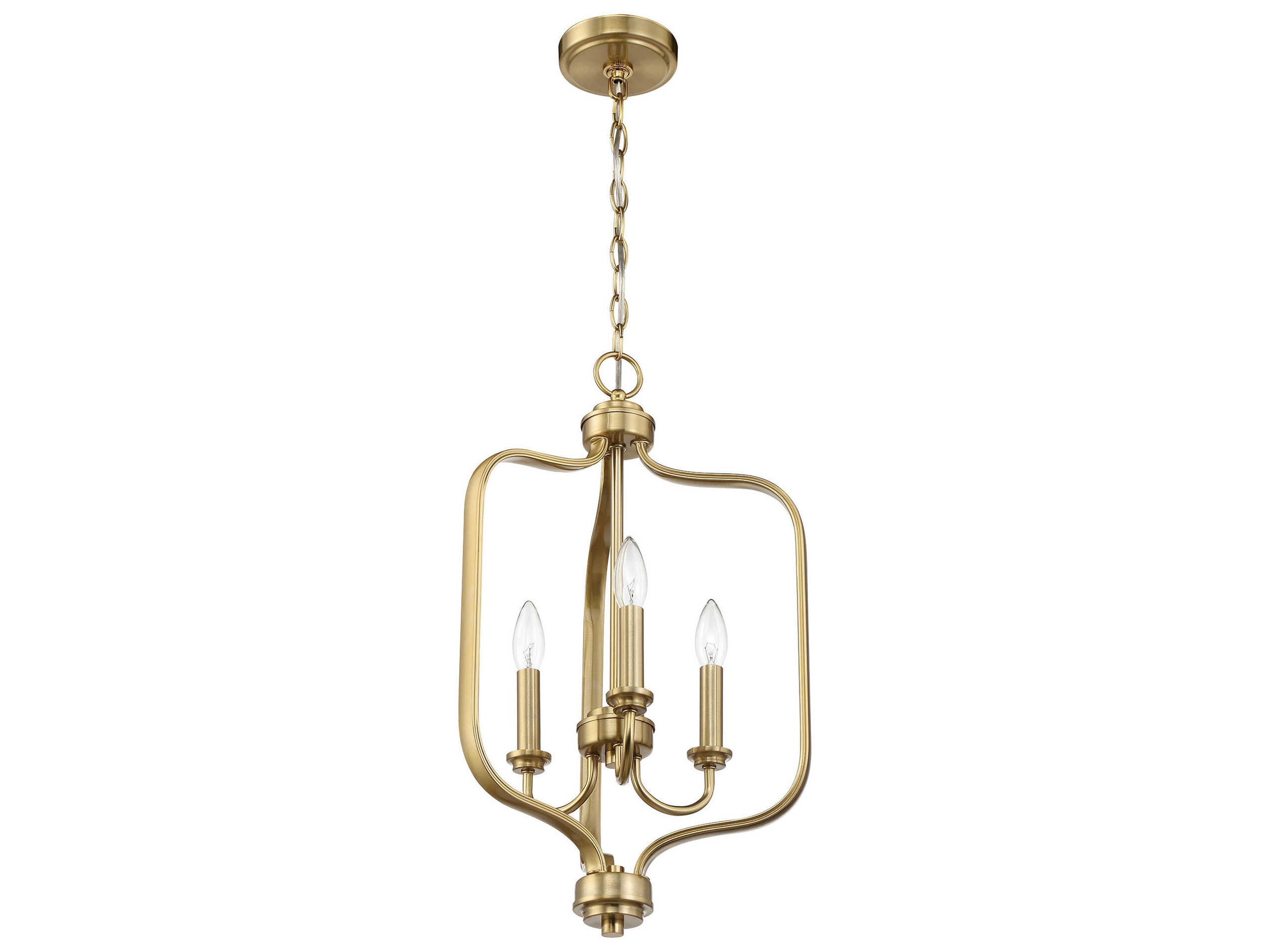 Craftmade Bolden 3-Light Satin Brass Pendant
