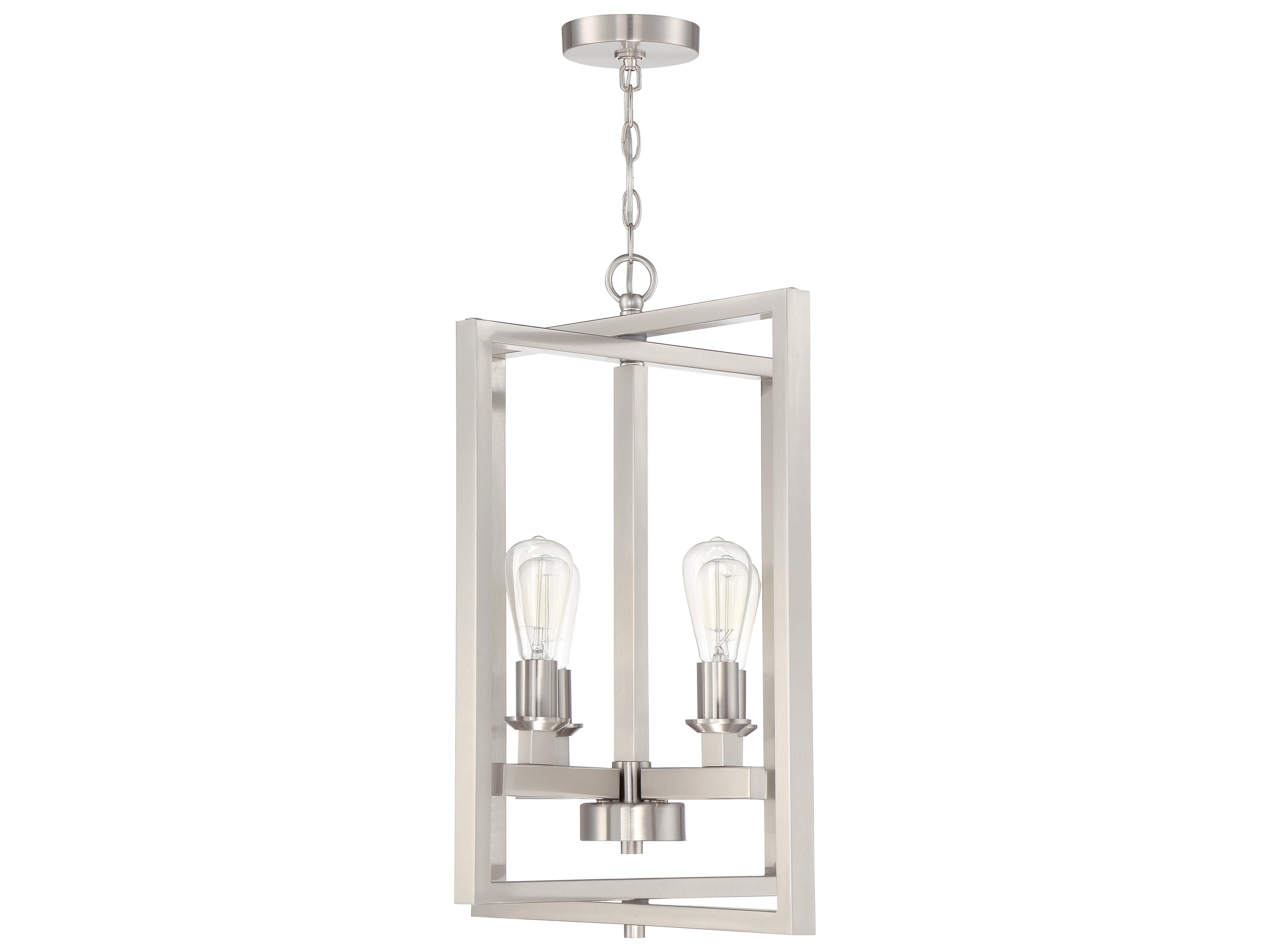 Craftmade Chicago 4-Light Brushed Polished Nickel Chandelier