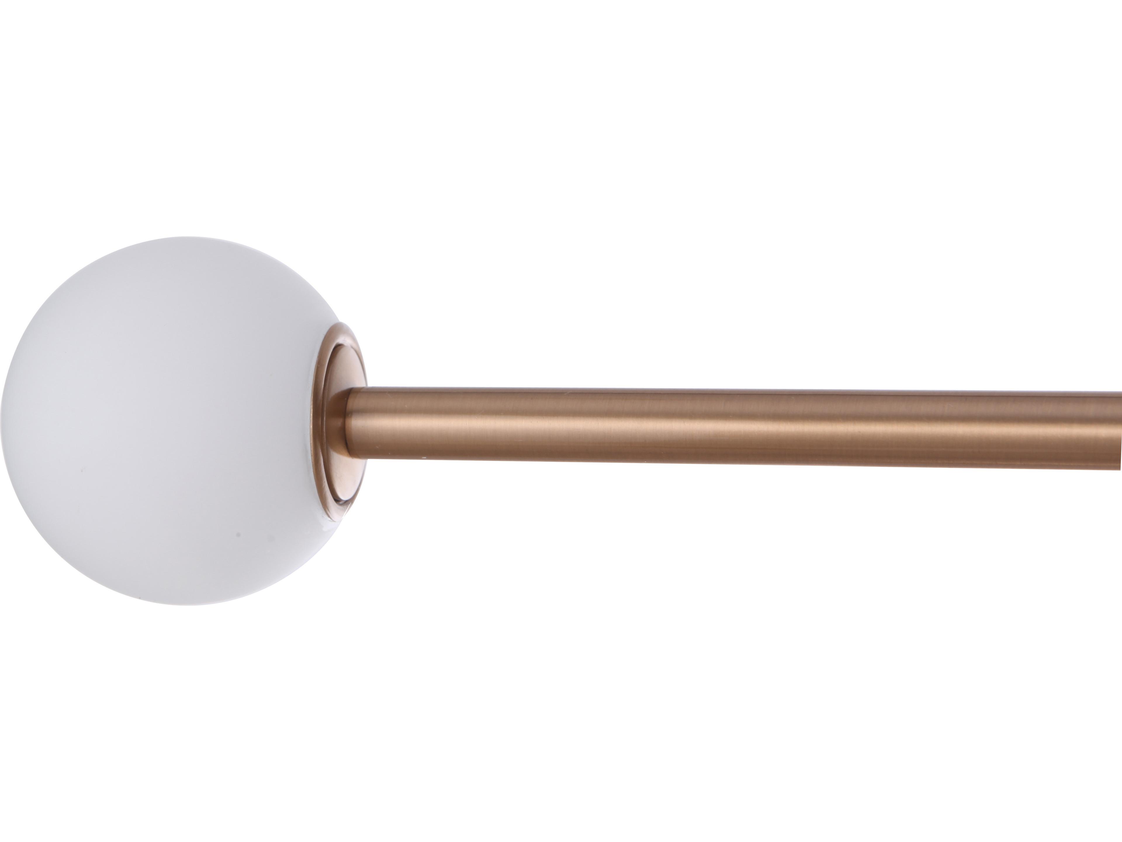 Craftmade Tuli Satin Brass Glass LED Island Pendant