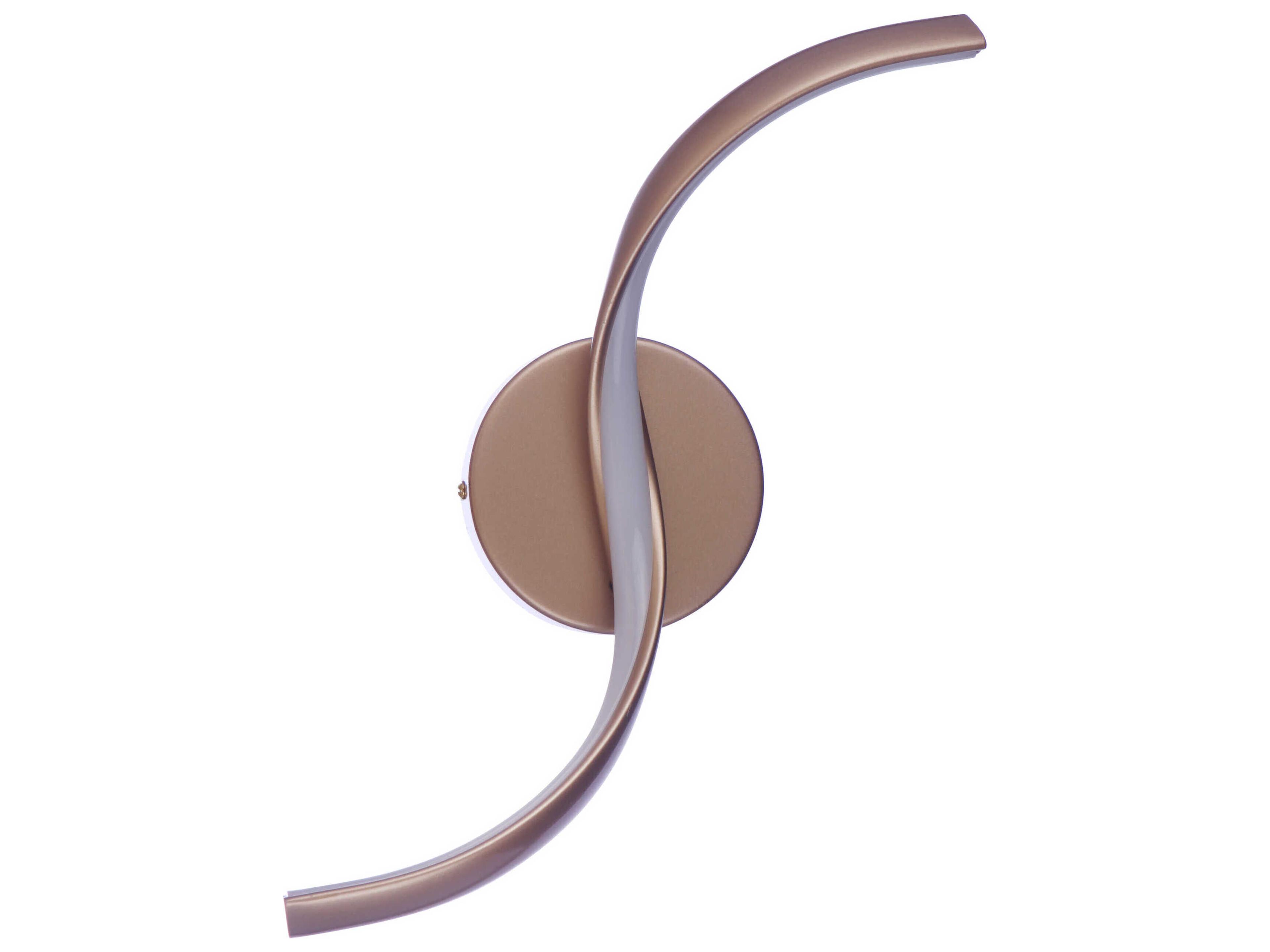 Pulse Champagne Brass Wall Sconce