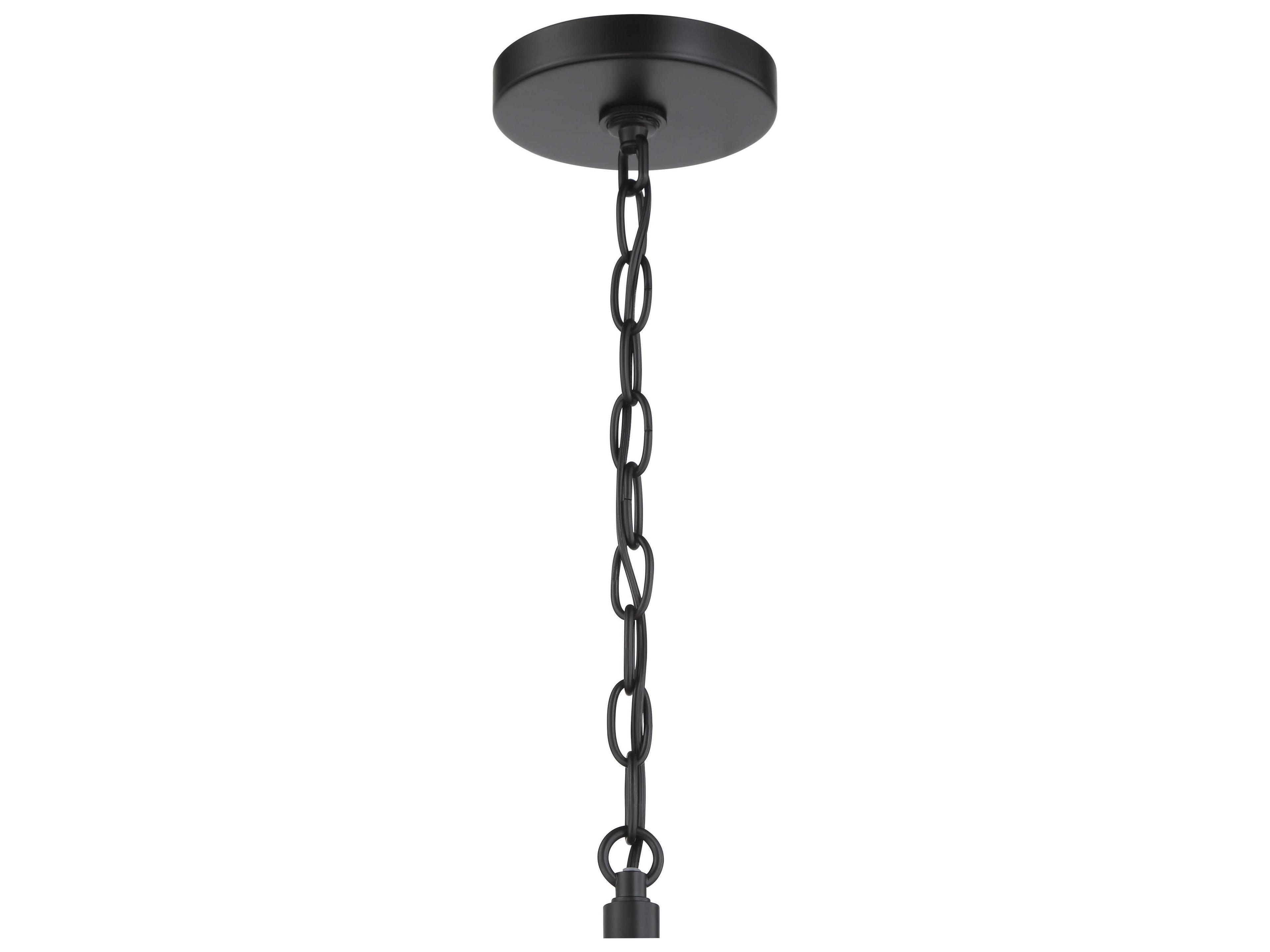 Craftmade Jolenne 9-Light Flat Black Chandelier