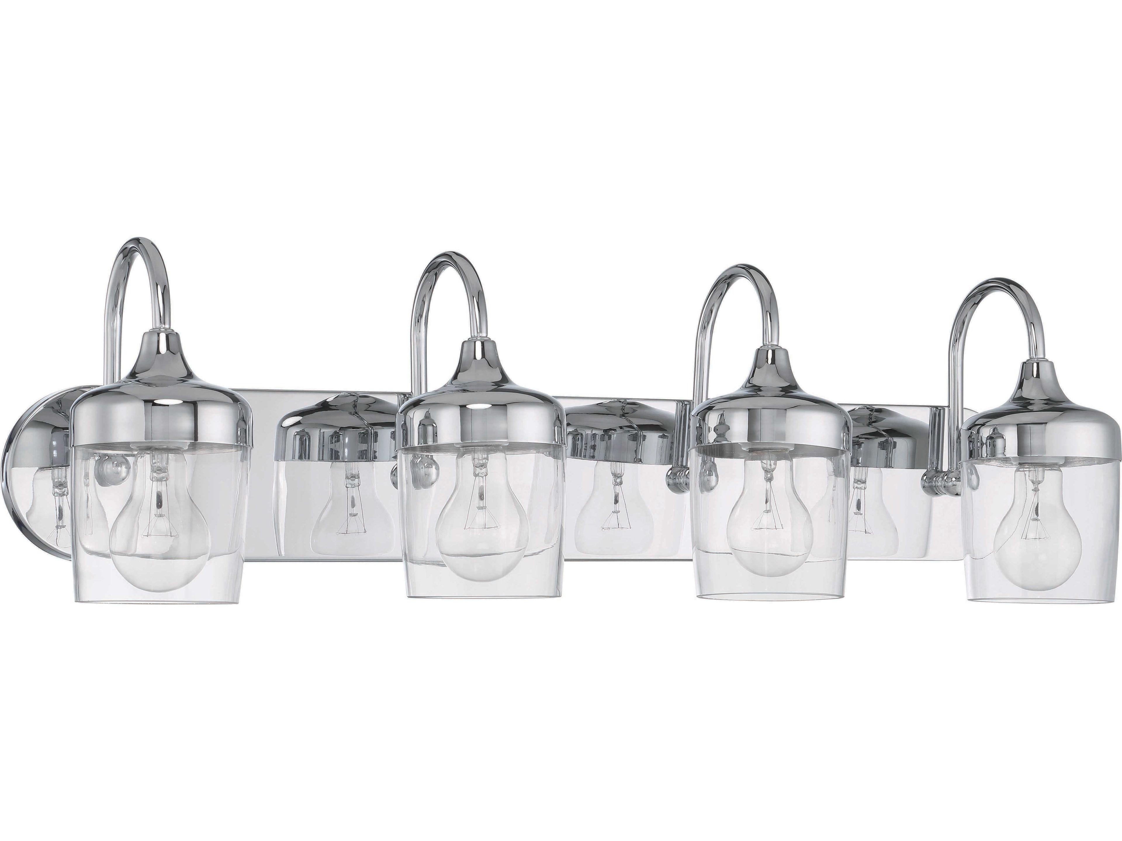 Wrenn 4-Light Chrome Vanity Light