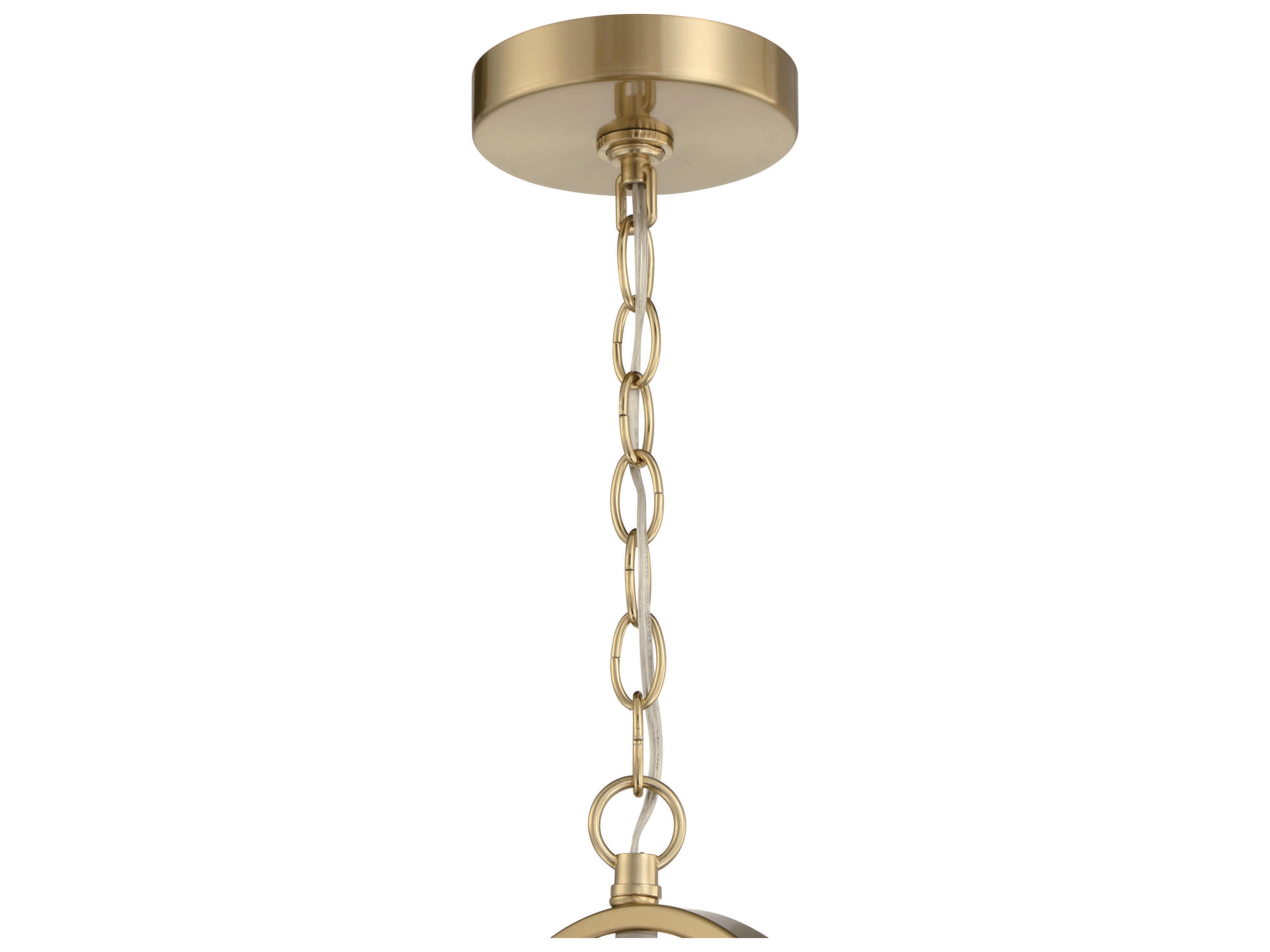 Craftmade Fortuna 4-Light Satin Brass Pendant