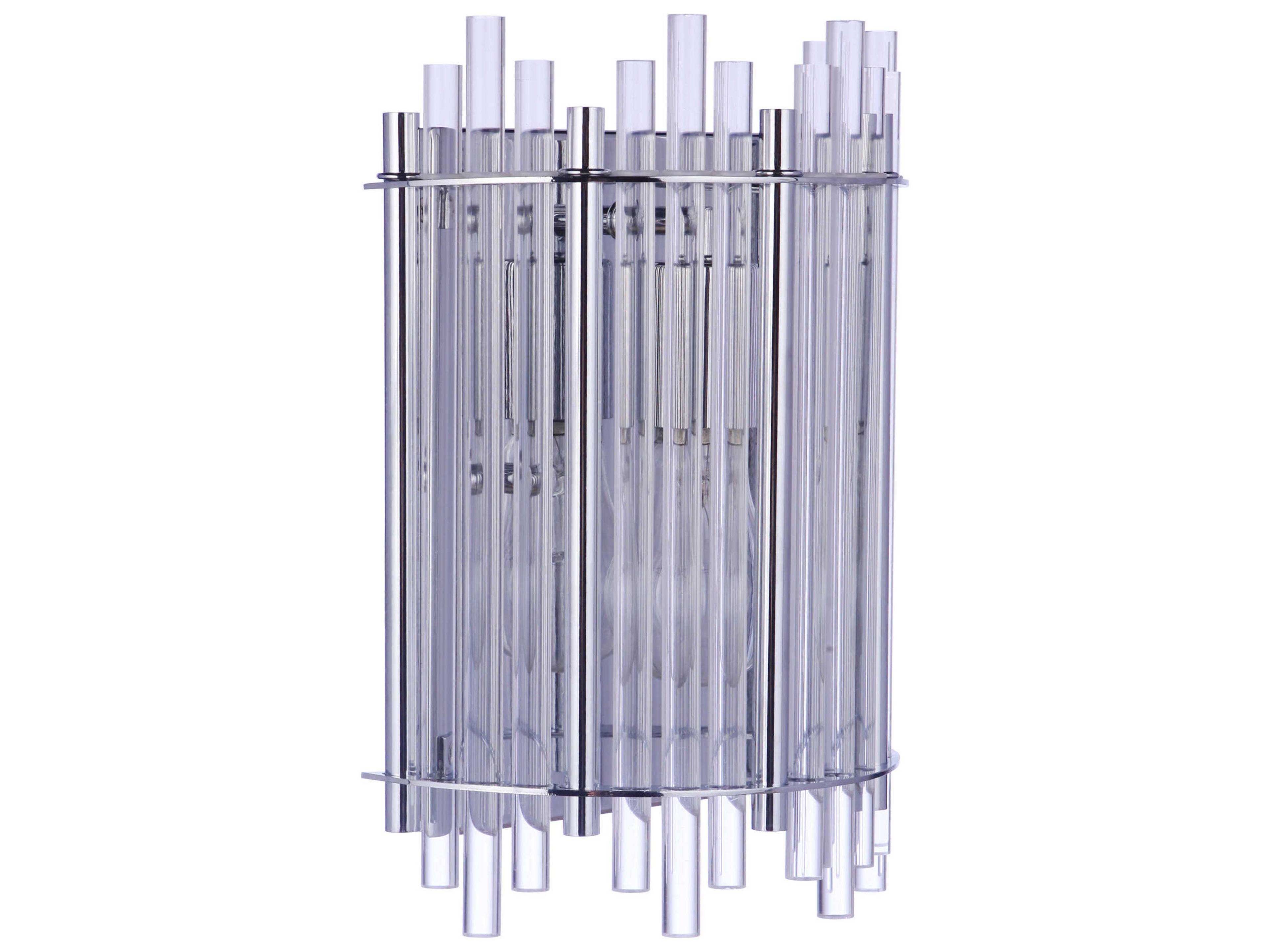 Reveal 1-Light Chrome Wall Sconce