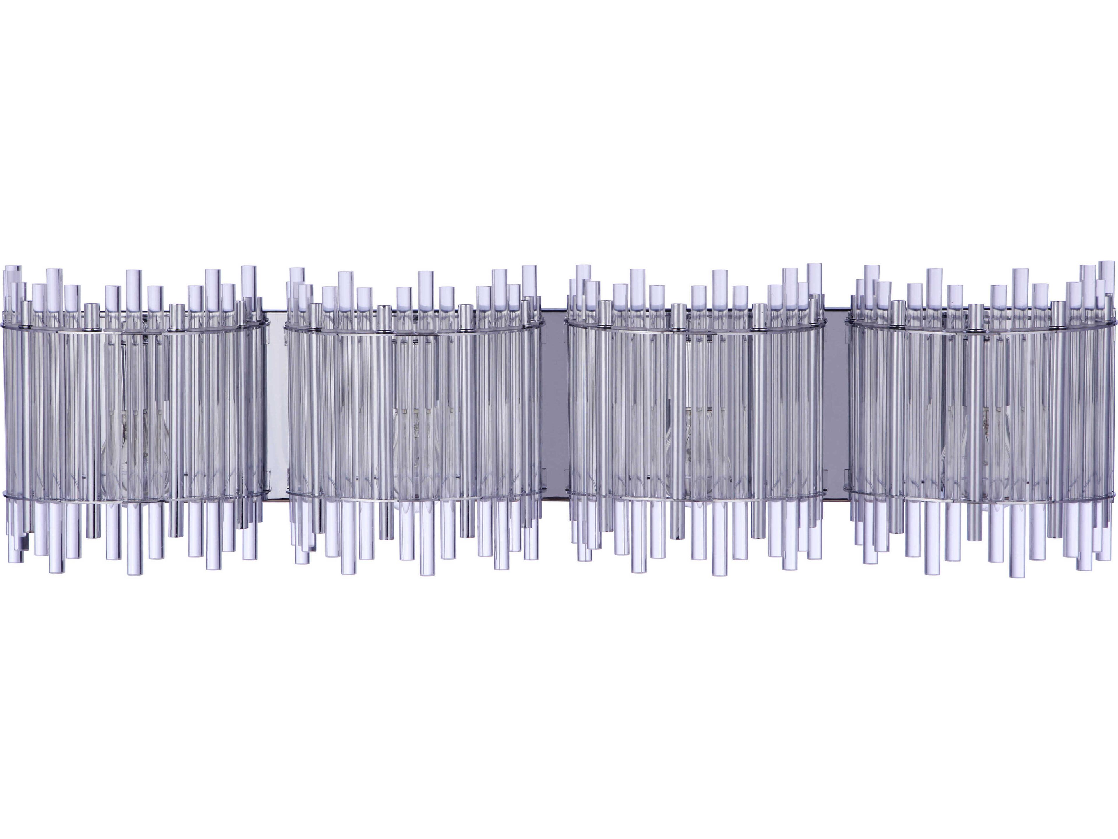 Craftmade Reveal 4-Light Chrome Vanity Light