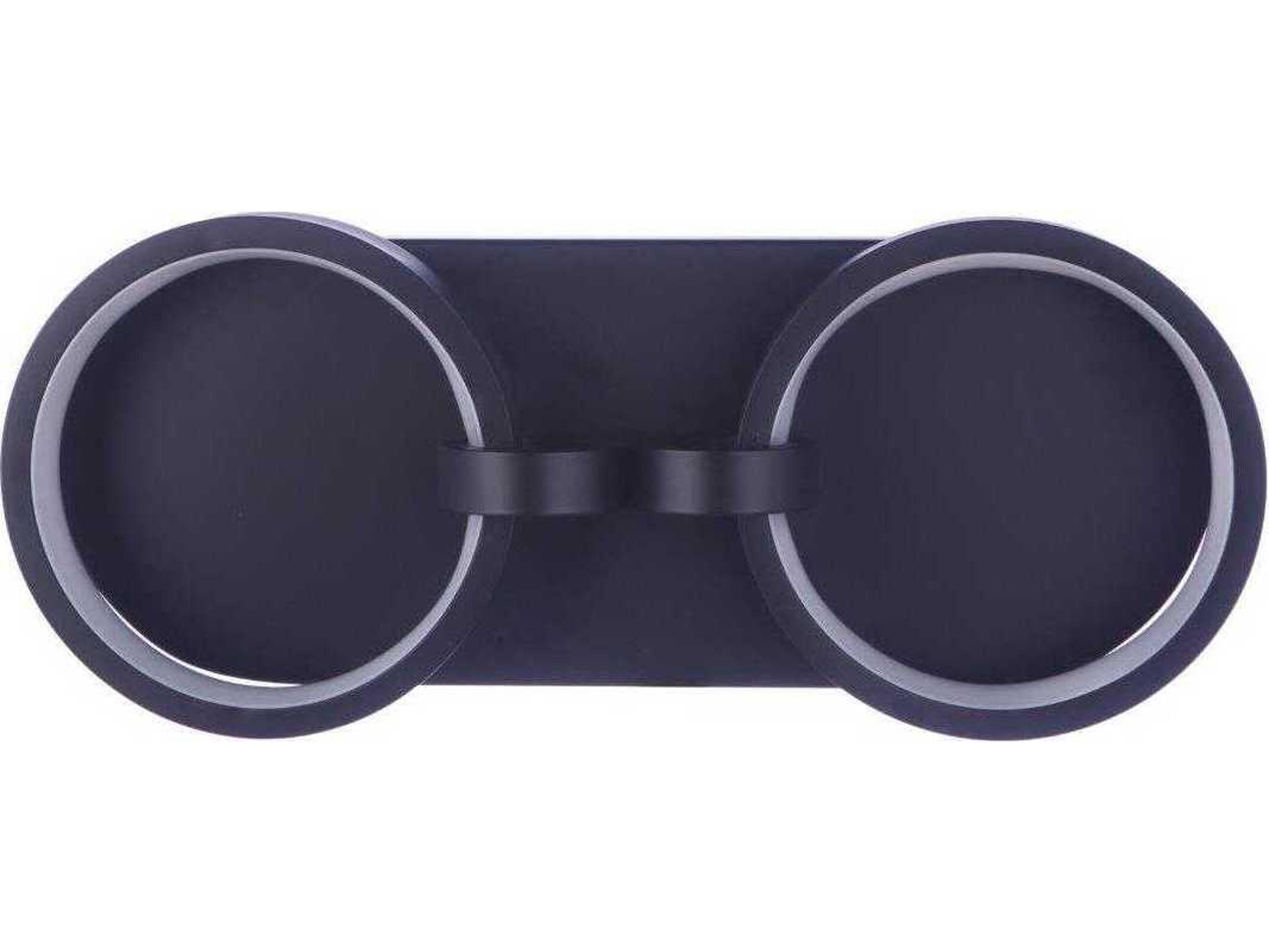 Craftmade Context 2-Light Flat Black Vanity Light