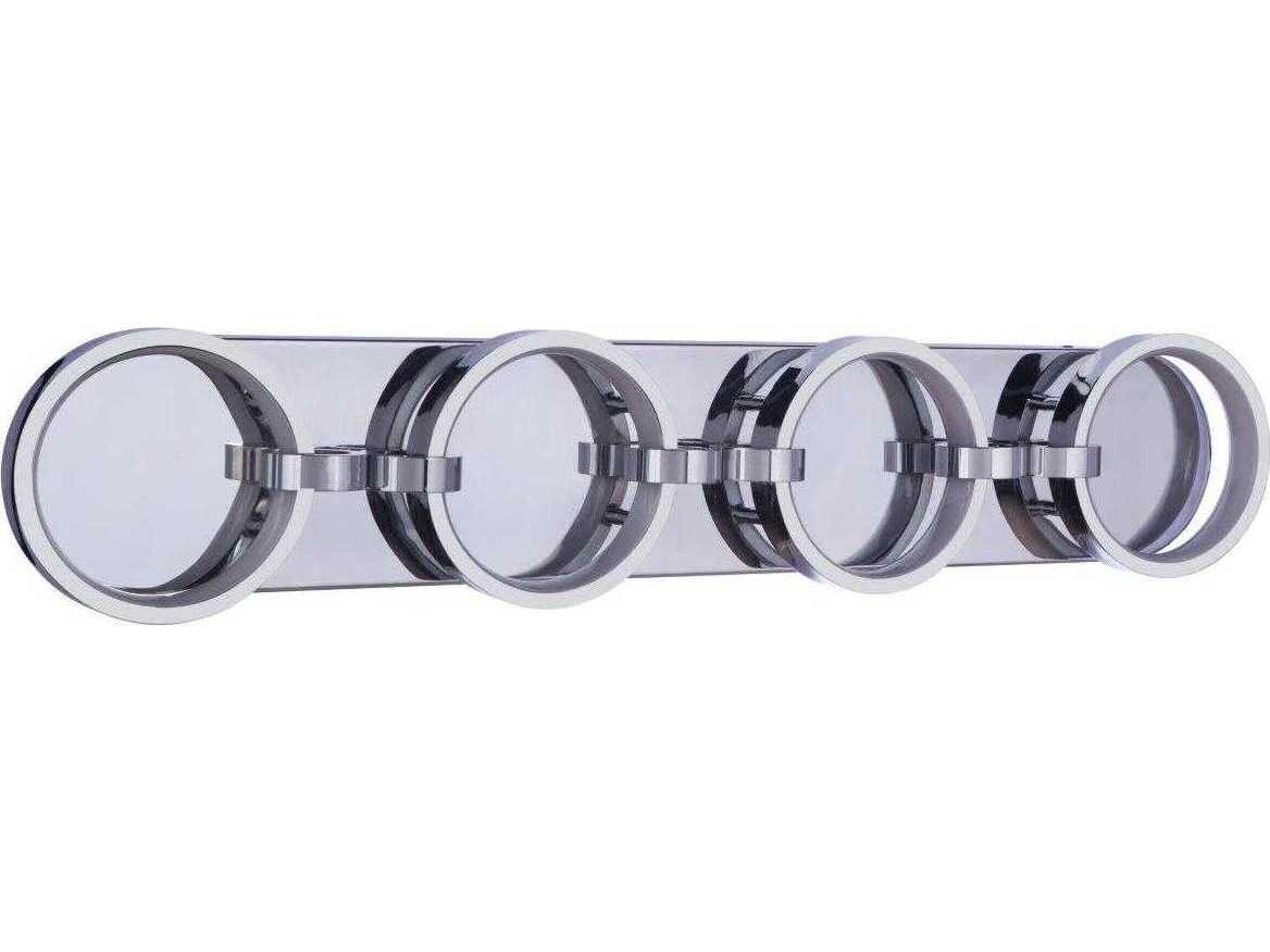 Context 4-Light Chrome Vanity Light