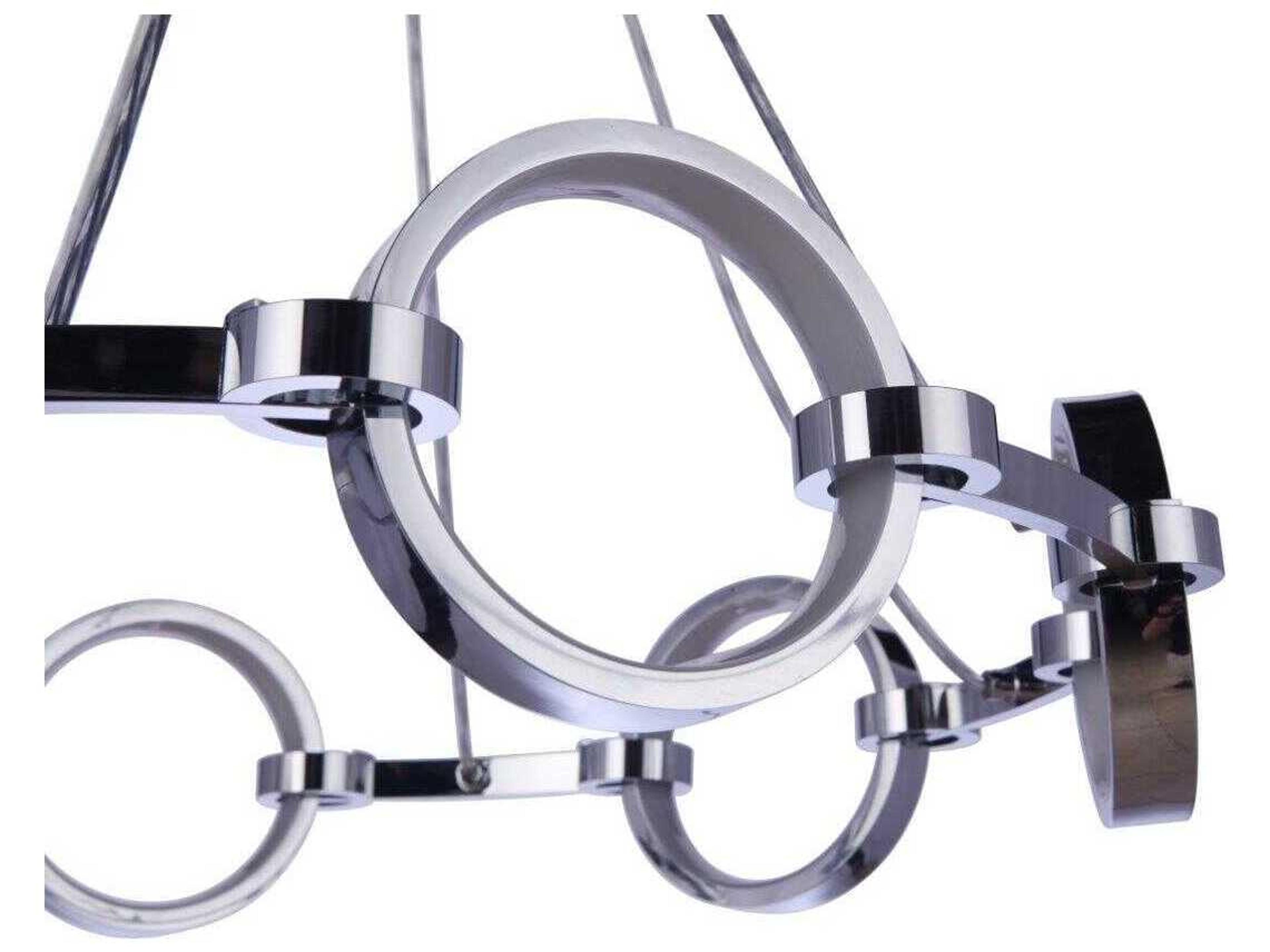 Craftmade Context 6-Light Chrome Round Chandelier