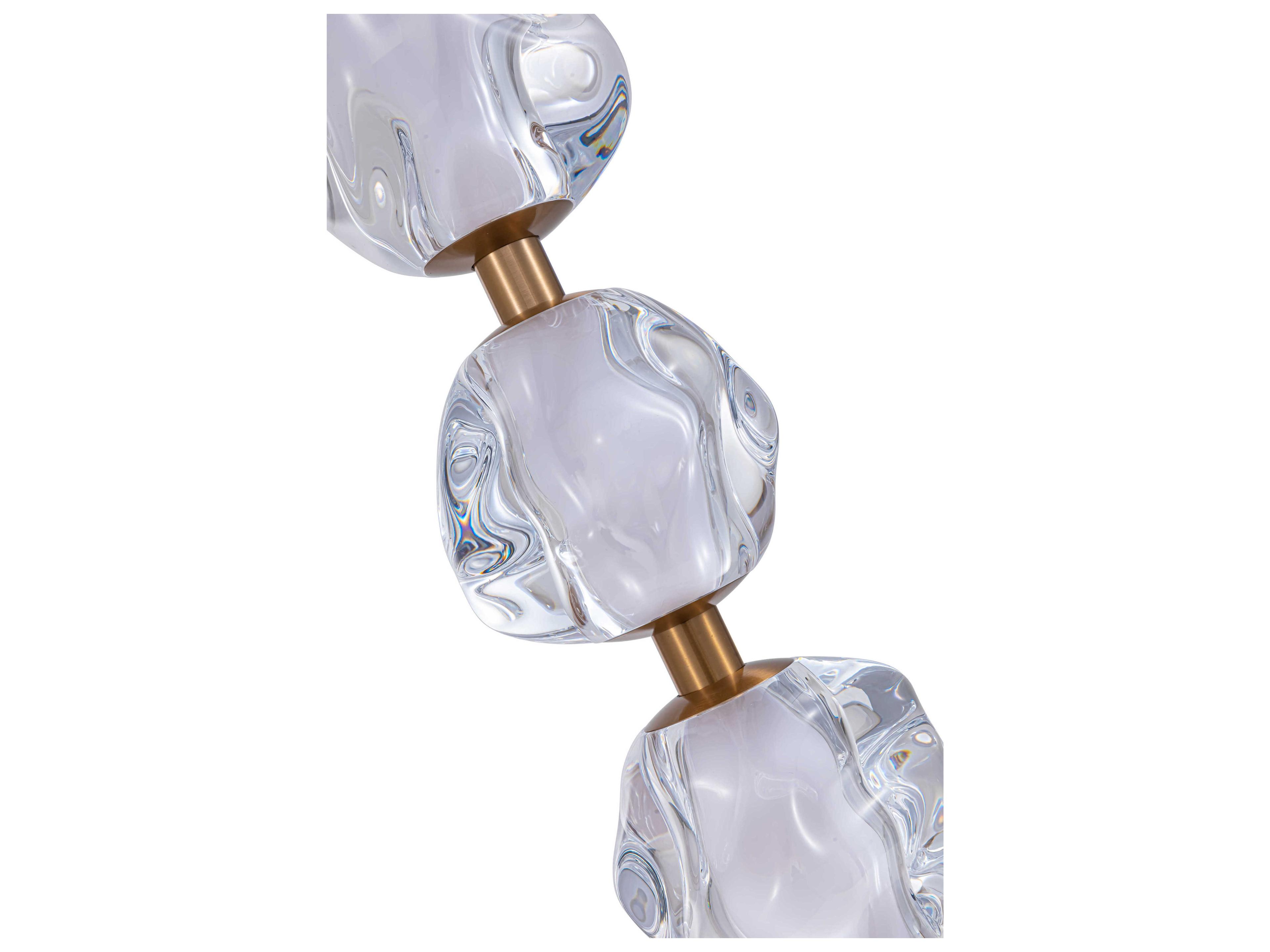 Craftmade Jackie 4-Light Satin Brass Globe Mini Pendant