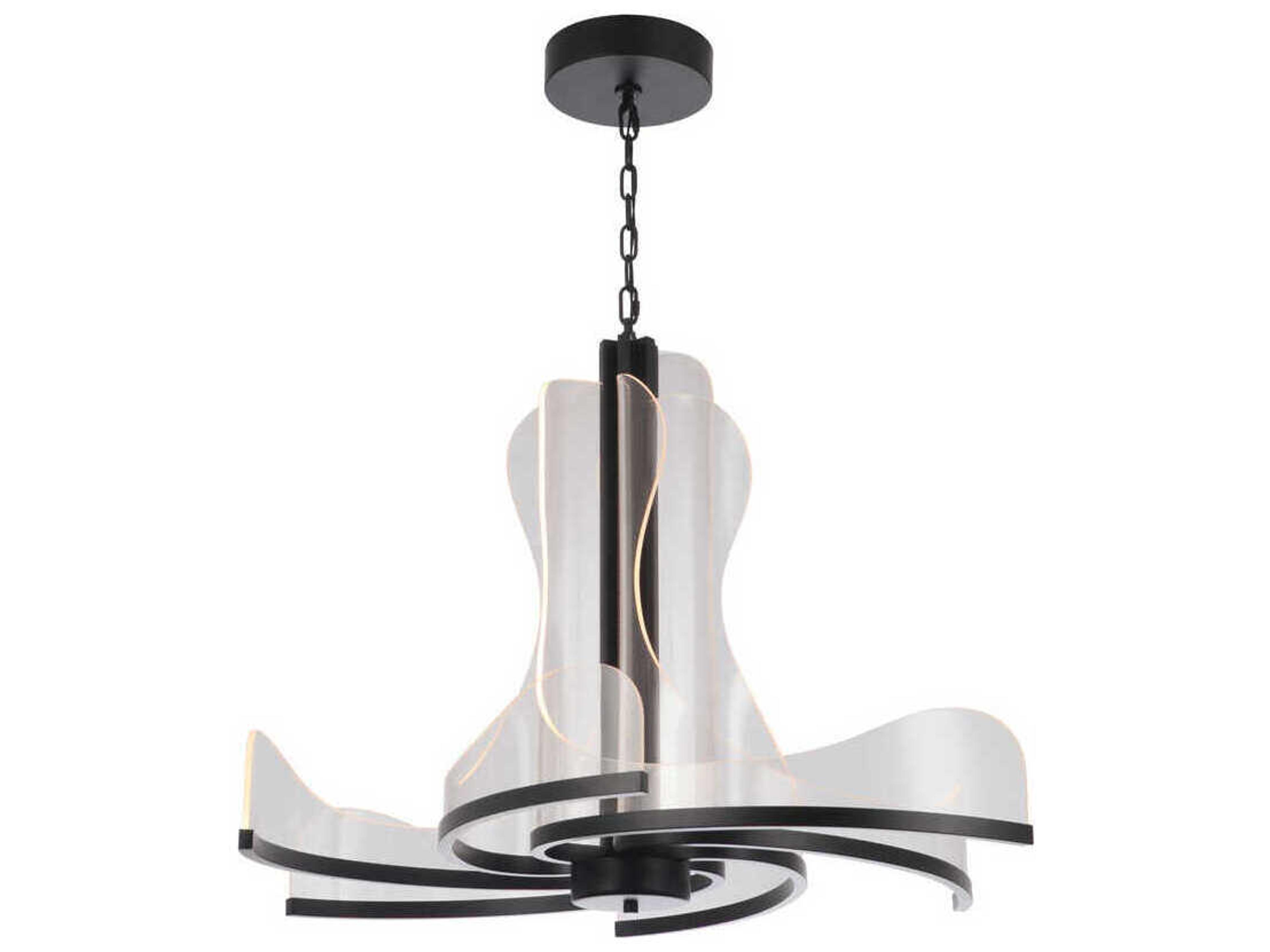 Craftmade Estrella 1-Light Flat Black Pendant