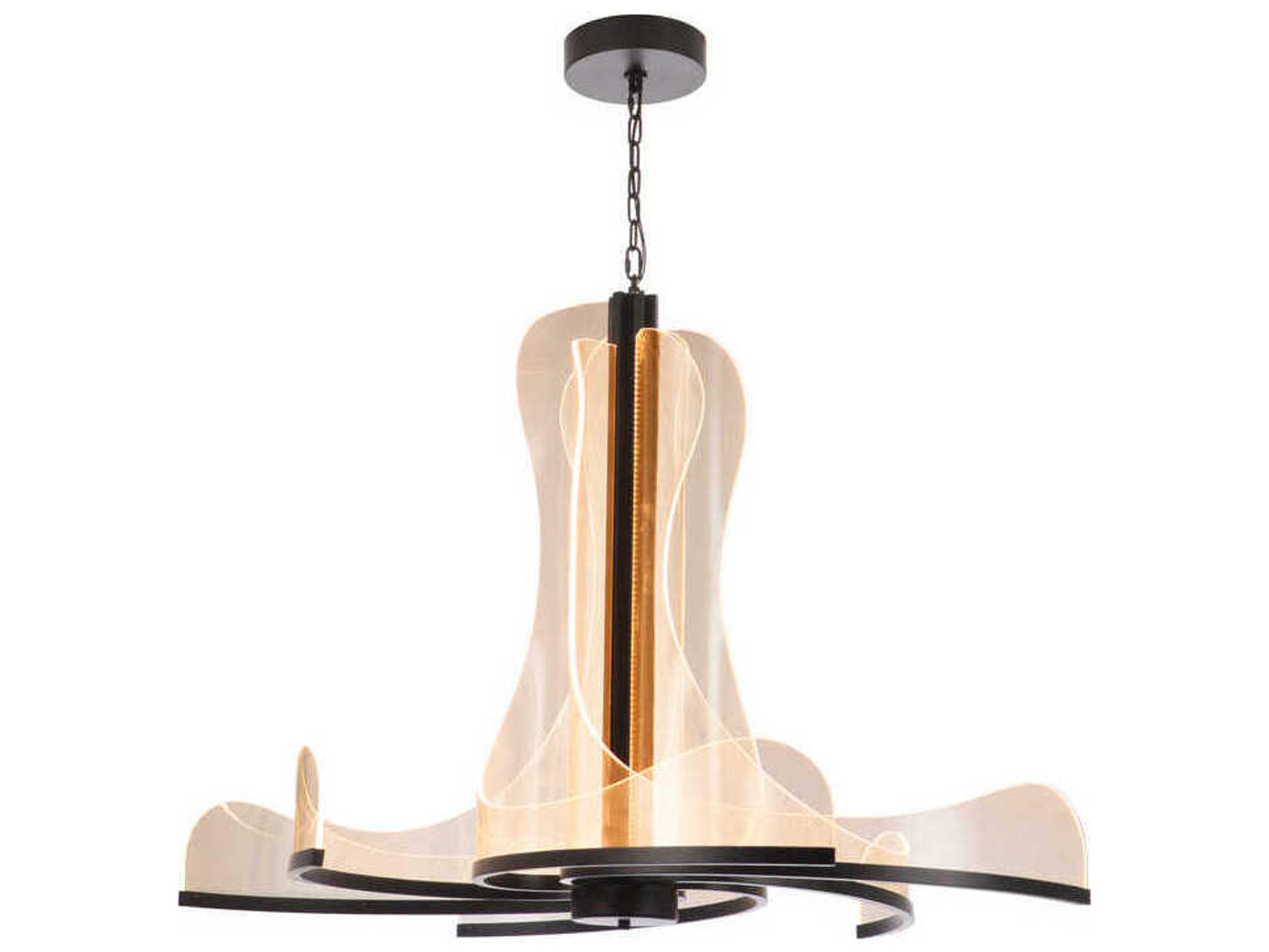 Craftmade Estrella 1-Light Flat Black Pendant