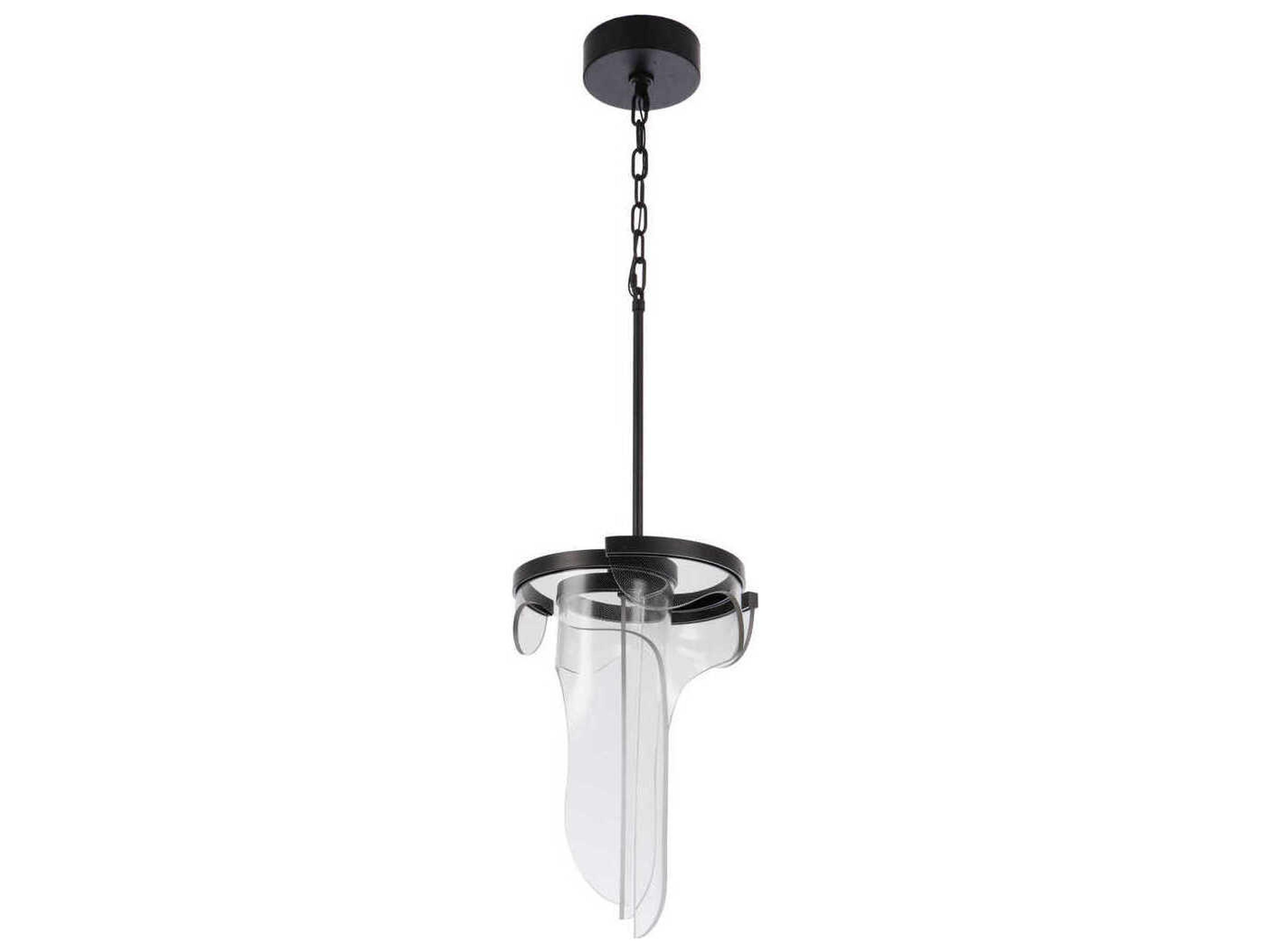 Craftmade Estrella 1-Light Flat Black Pendant