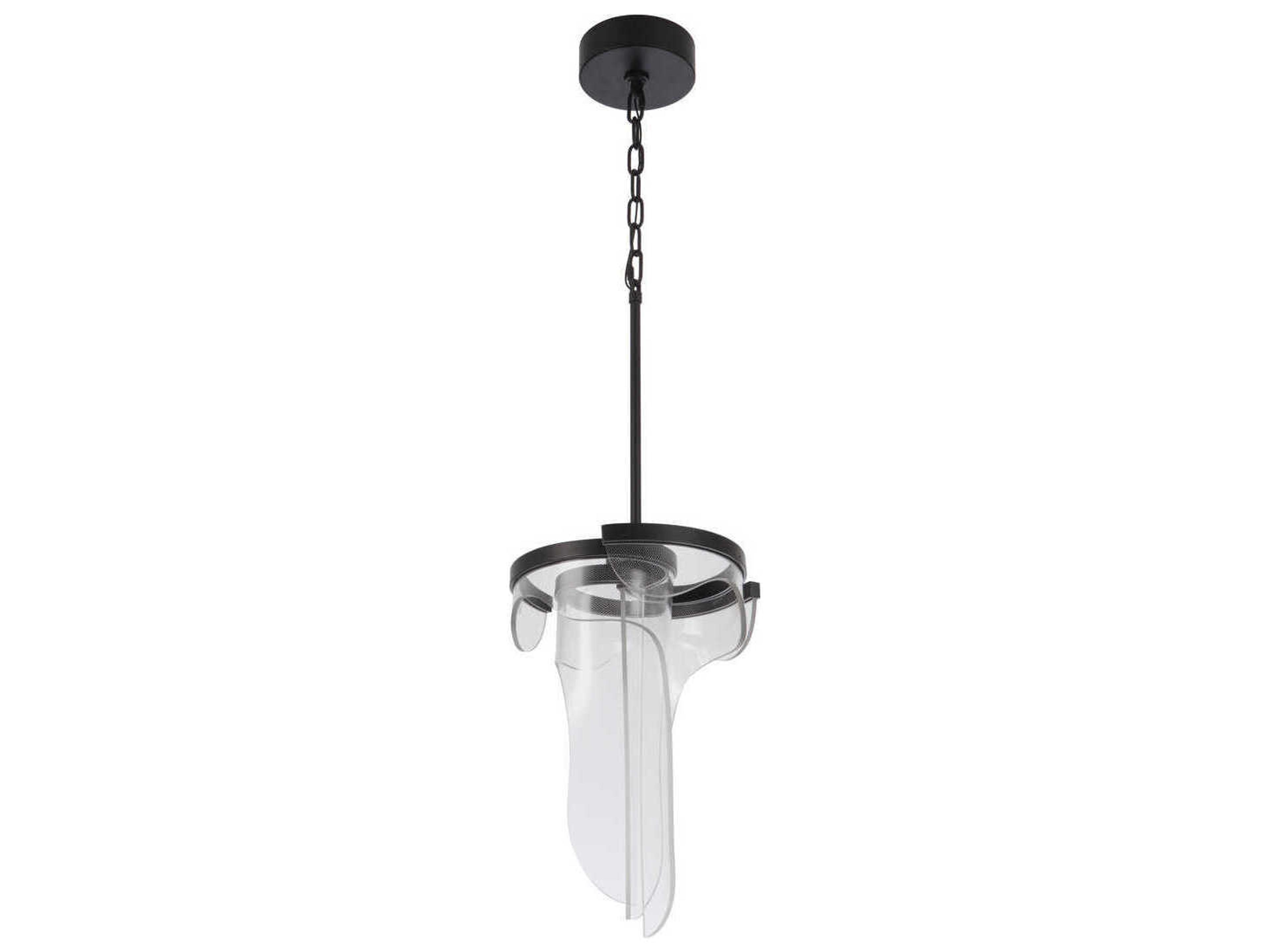Craftmade Estrella 1-Light Flat Black Pendant