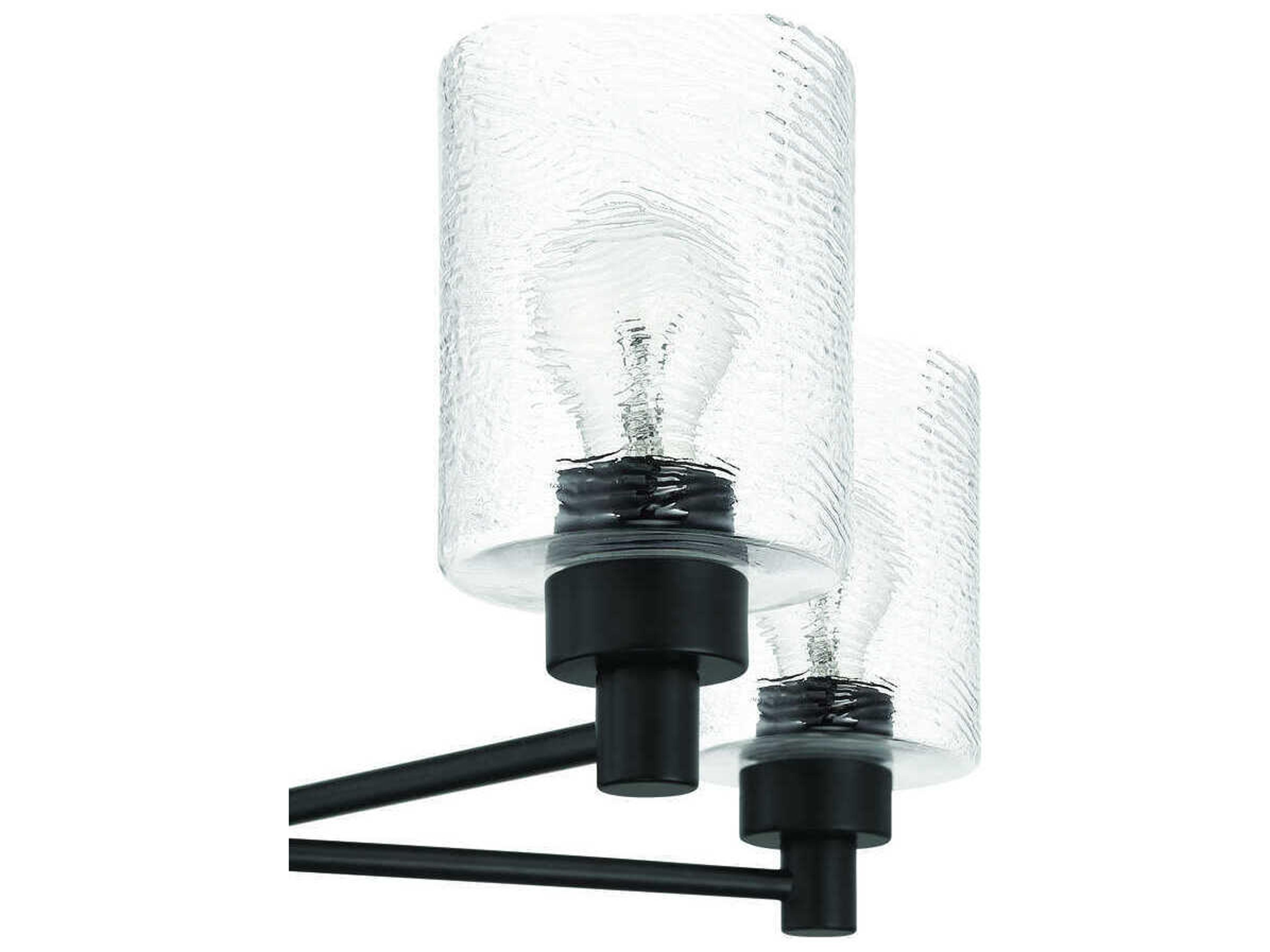 Craftmade Lyndsey 5-Light Flat Black Chandelier