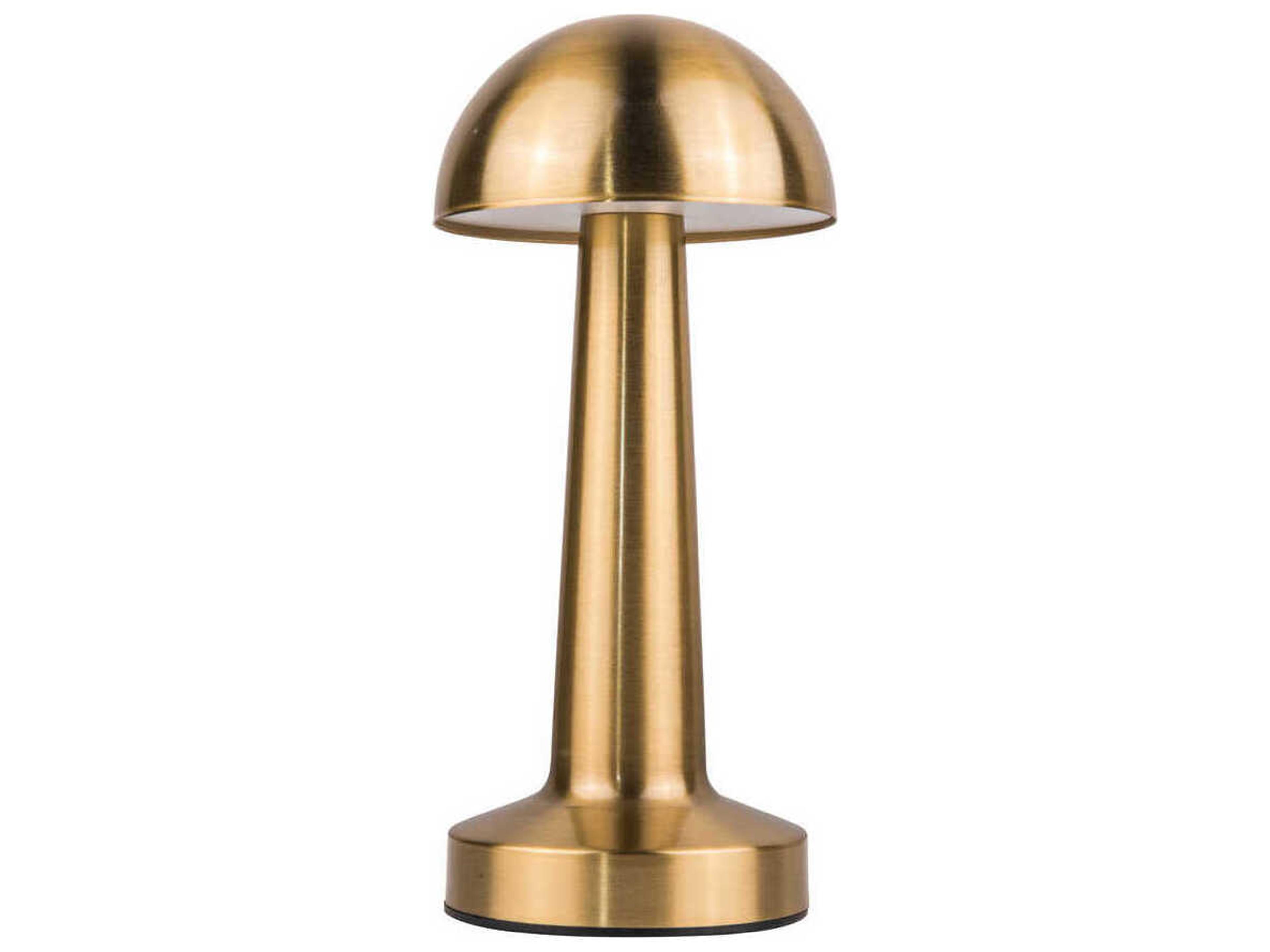Joni Brass Frost Polystyrene Table Lamp