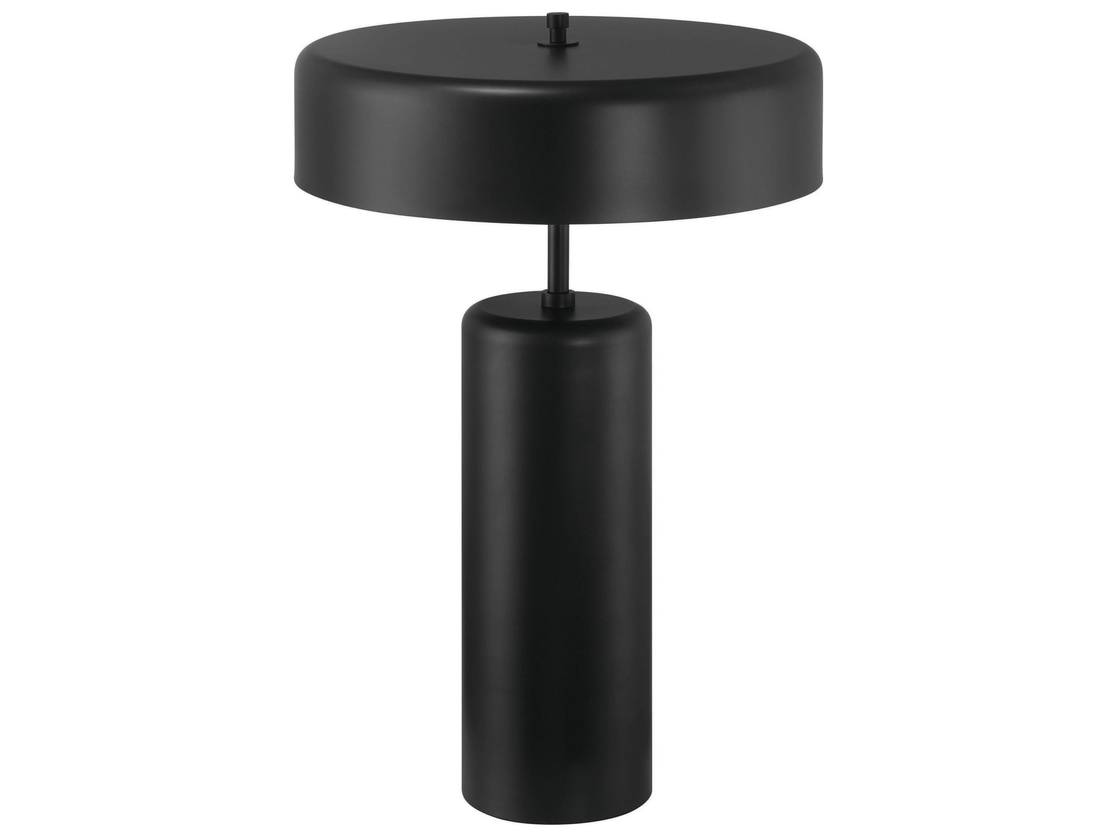 Craftmade Flat Black Table Lamp