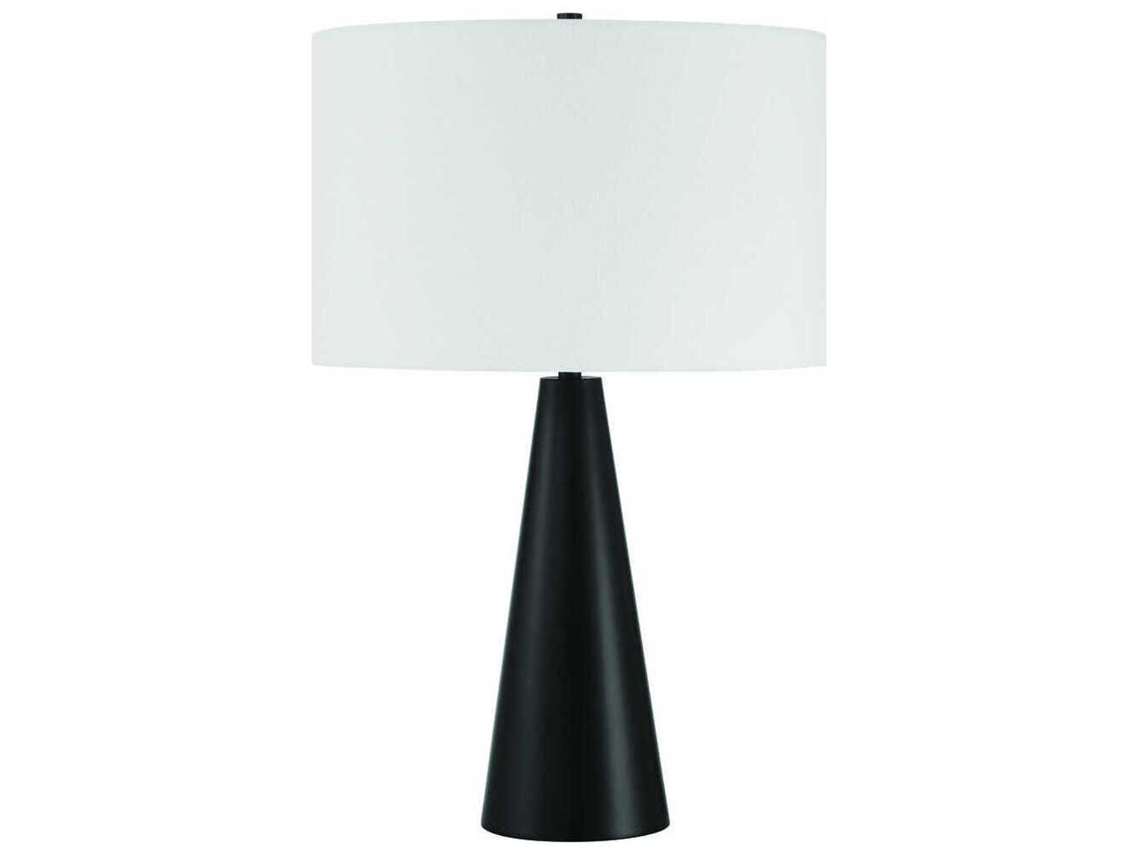 Keefer Flat Black Buffet Lamp