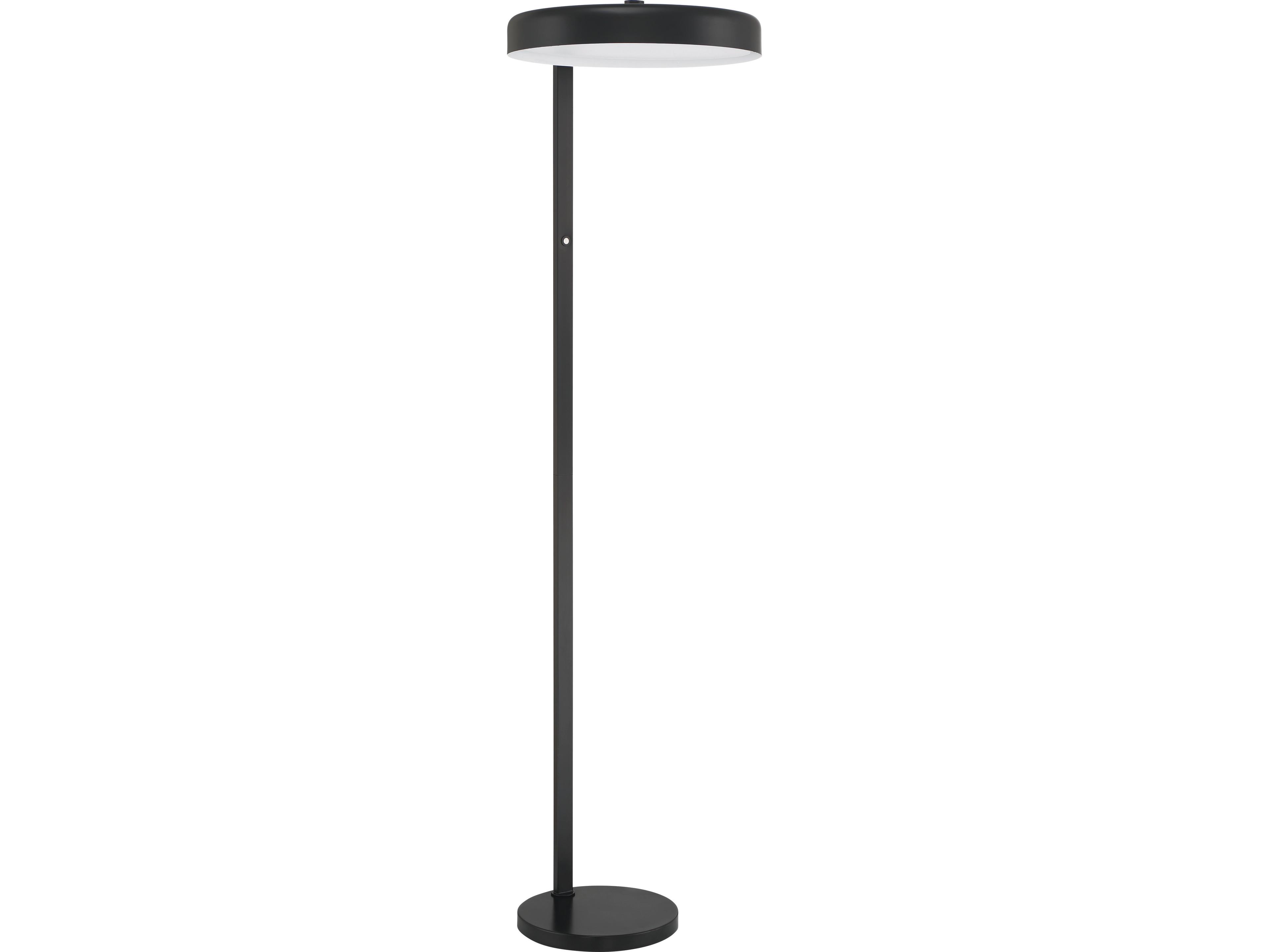 Keeva Black Floor Lamp