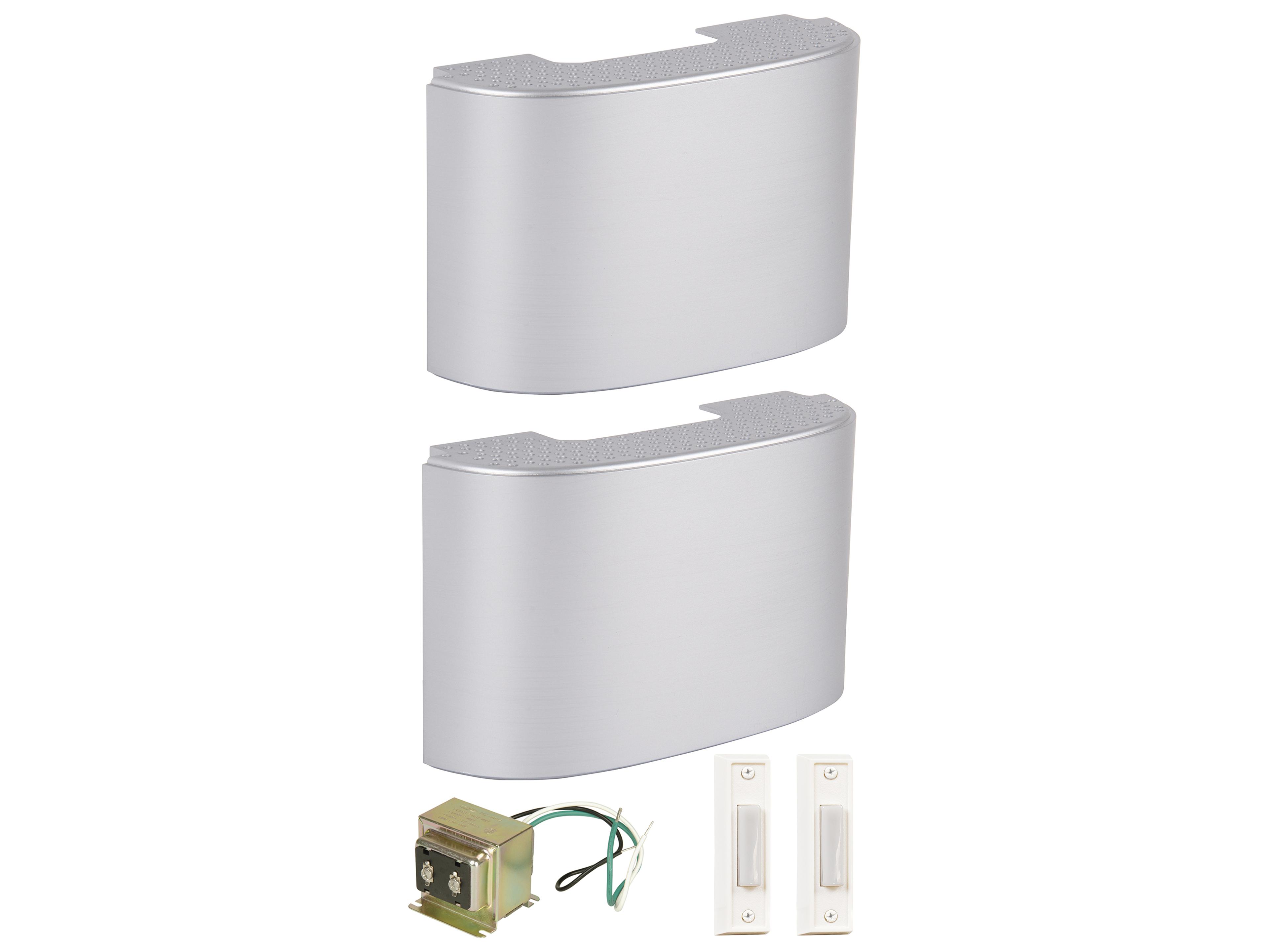 Chimes Kit with 2-Chimes and 2-White Buttons