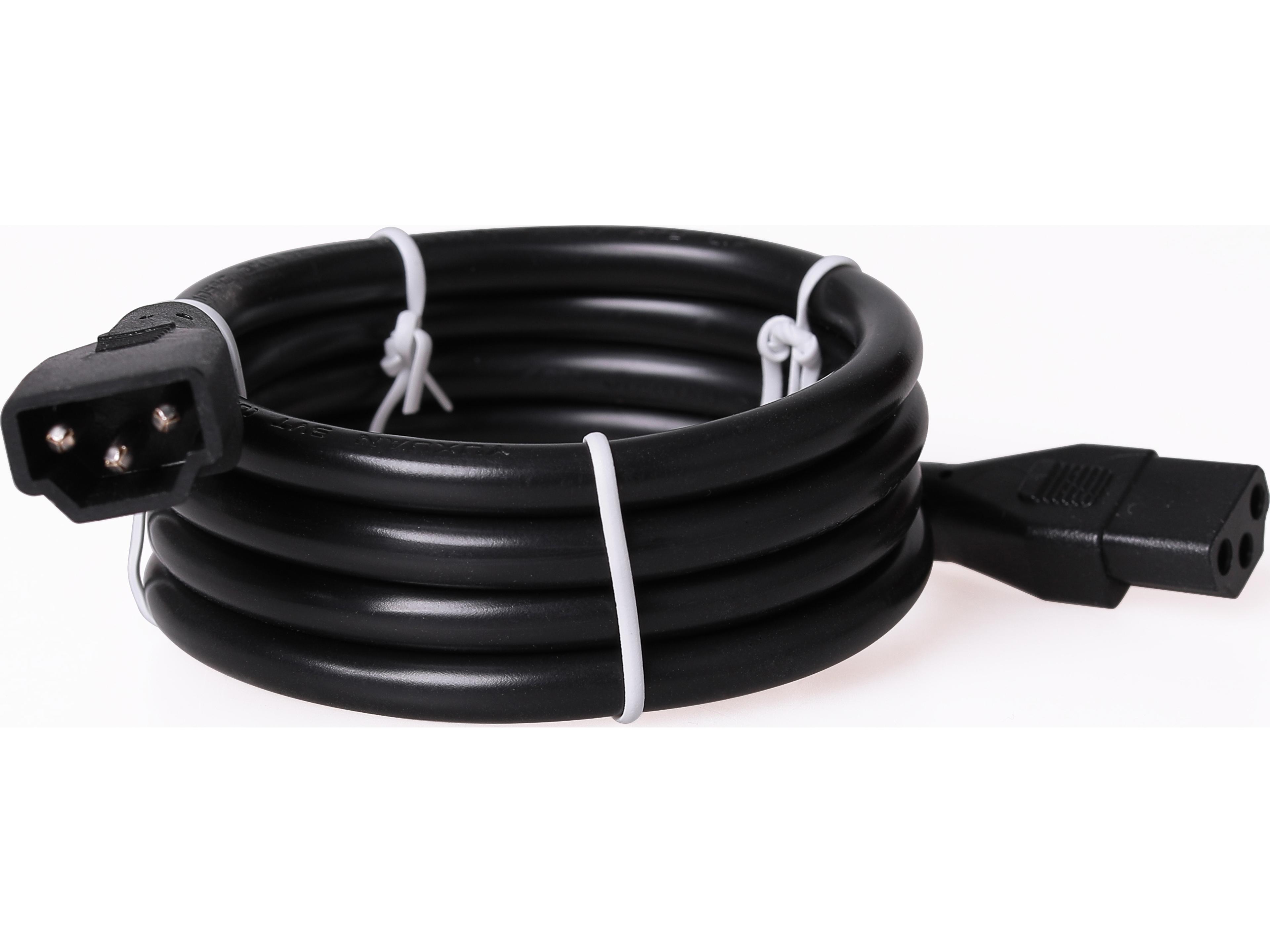 36" Black Under Cabinet Light Connector Cord