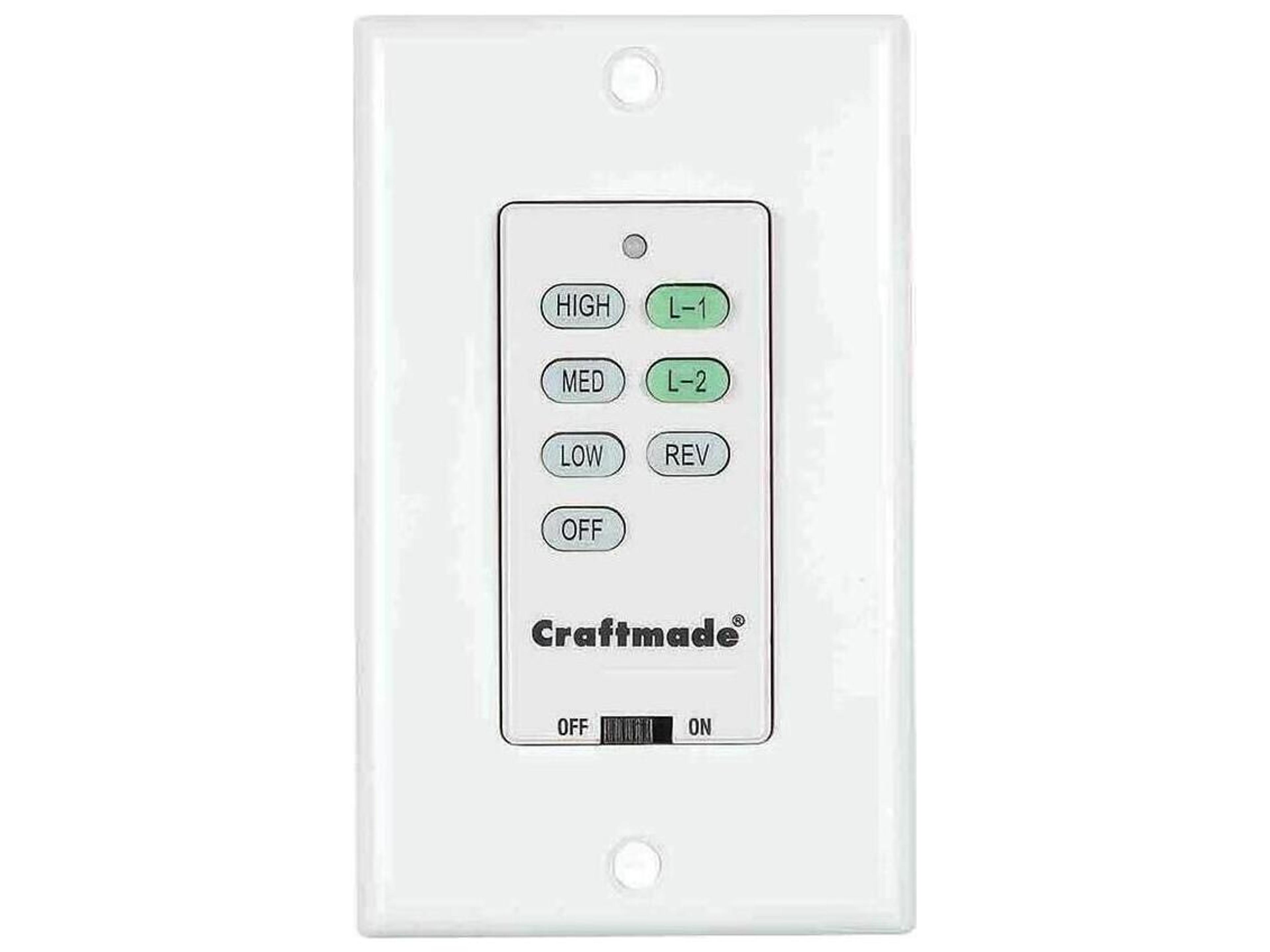 Craftmade Fan and Light Control