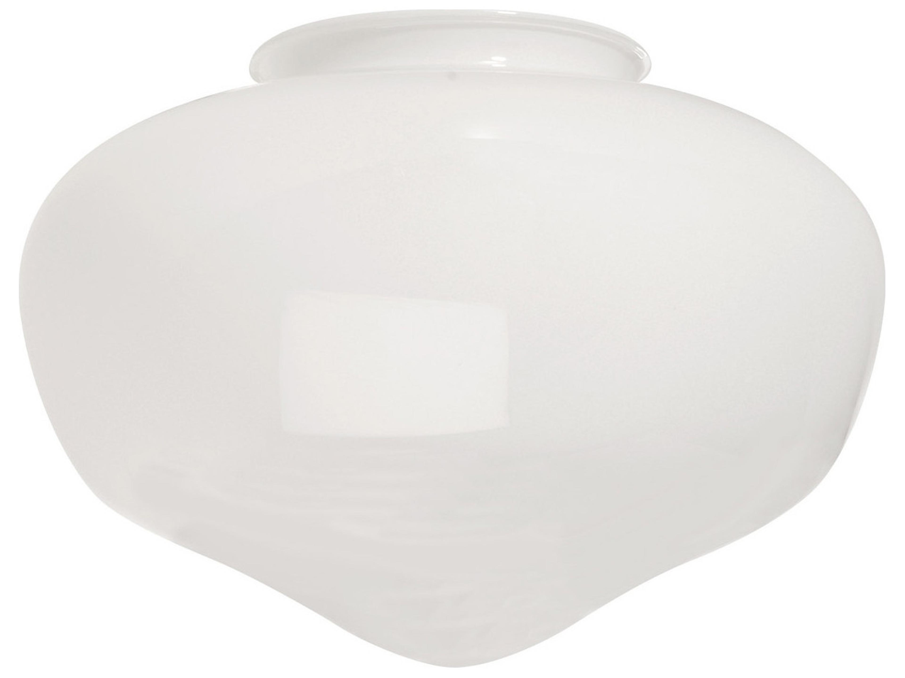 White Glass Schoolhouse Shade