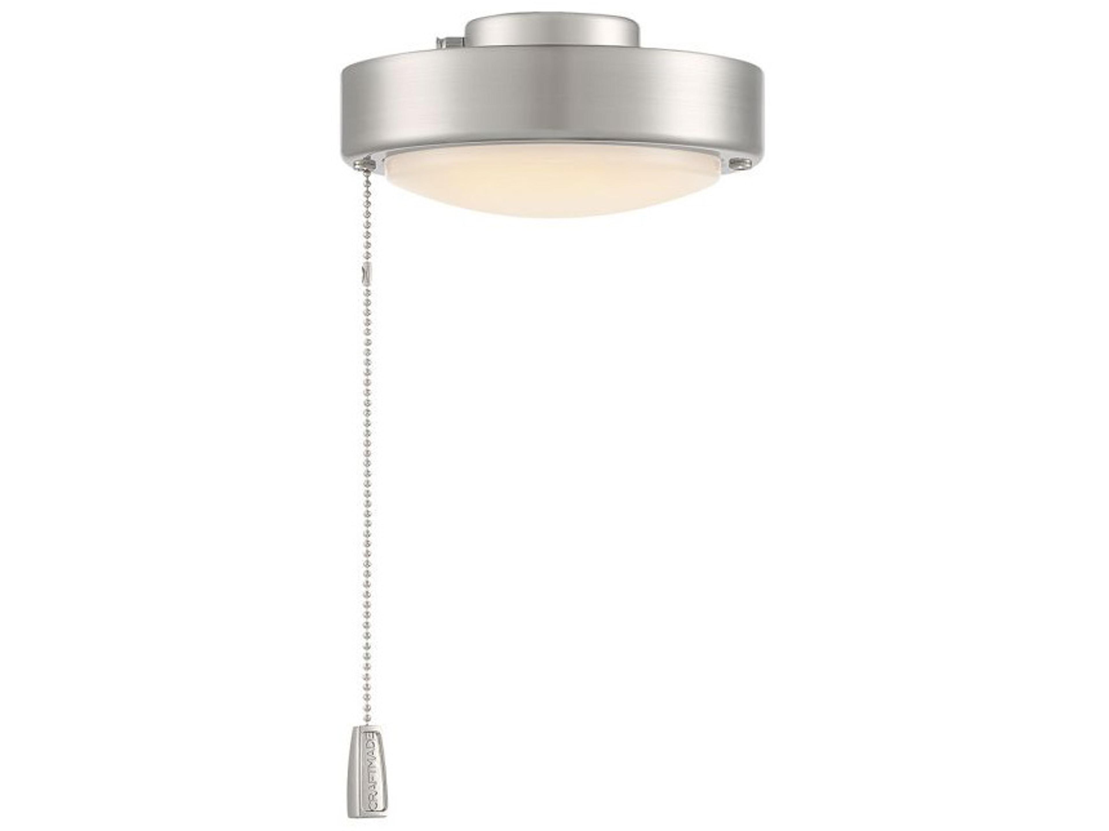 Fan Brushed Nickel 1 - Light LED Fan Light Kit