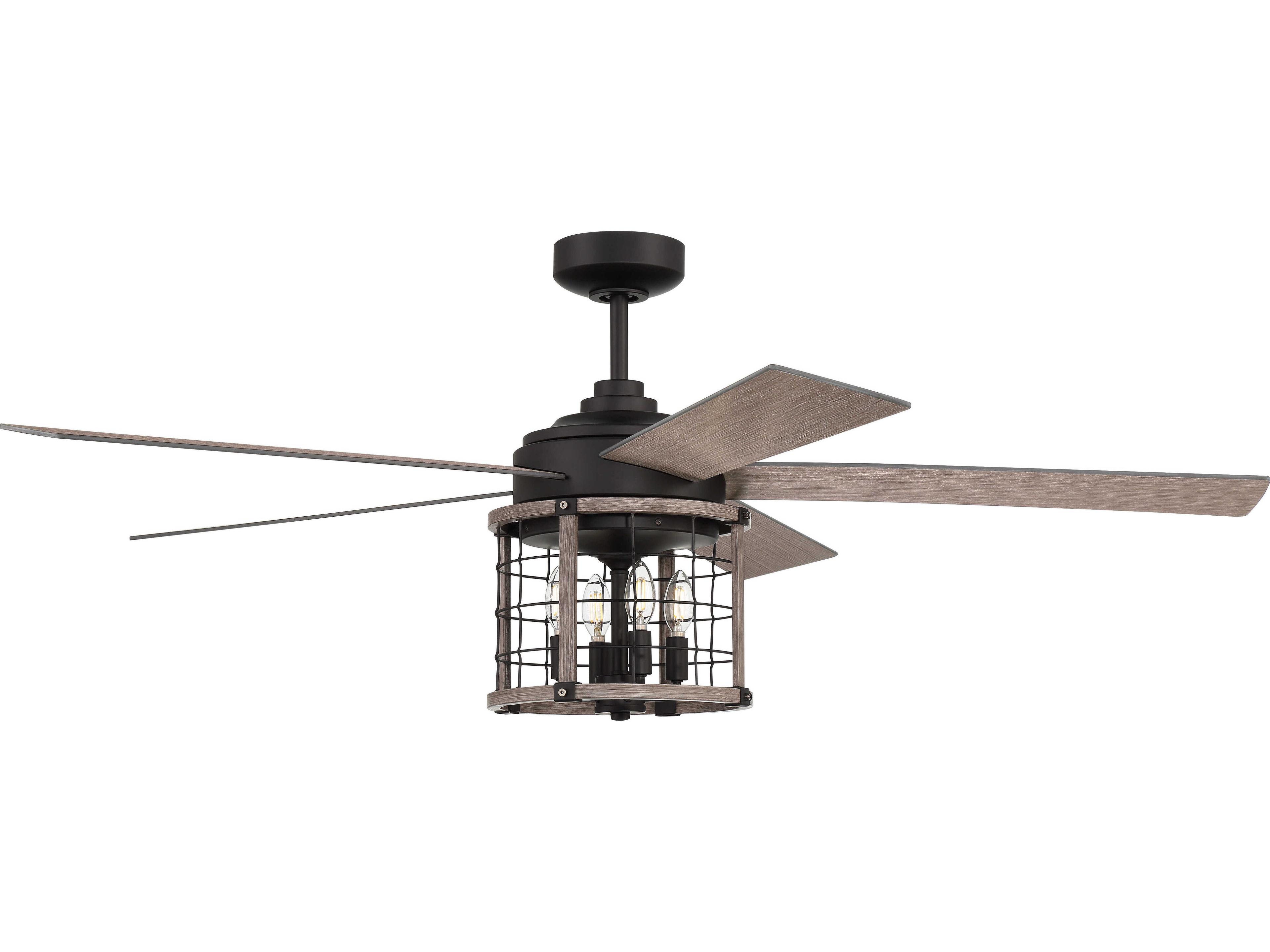 Nicolas 4 - Light 56" LED Ceiling Fan