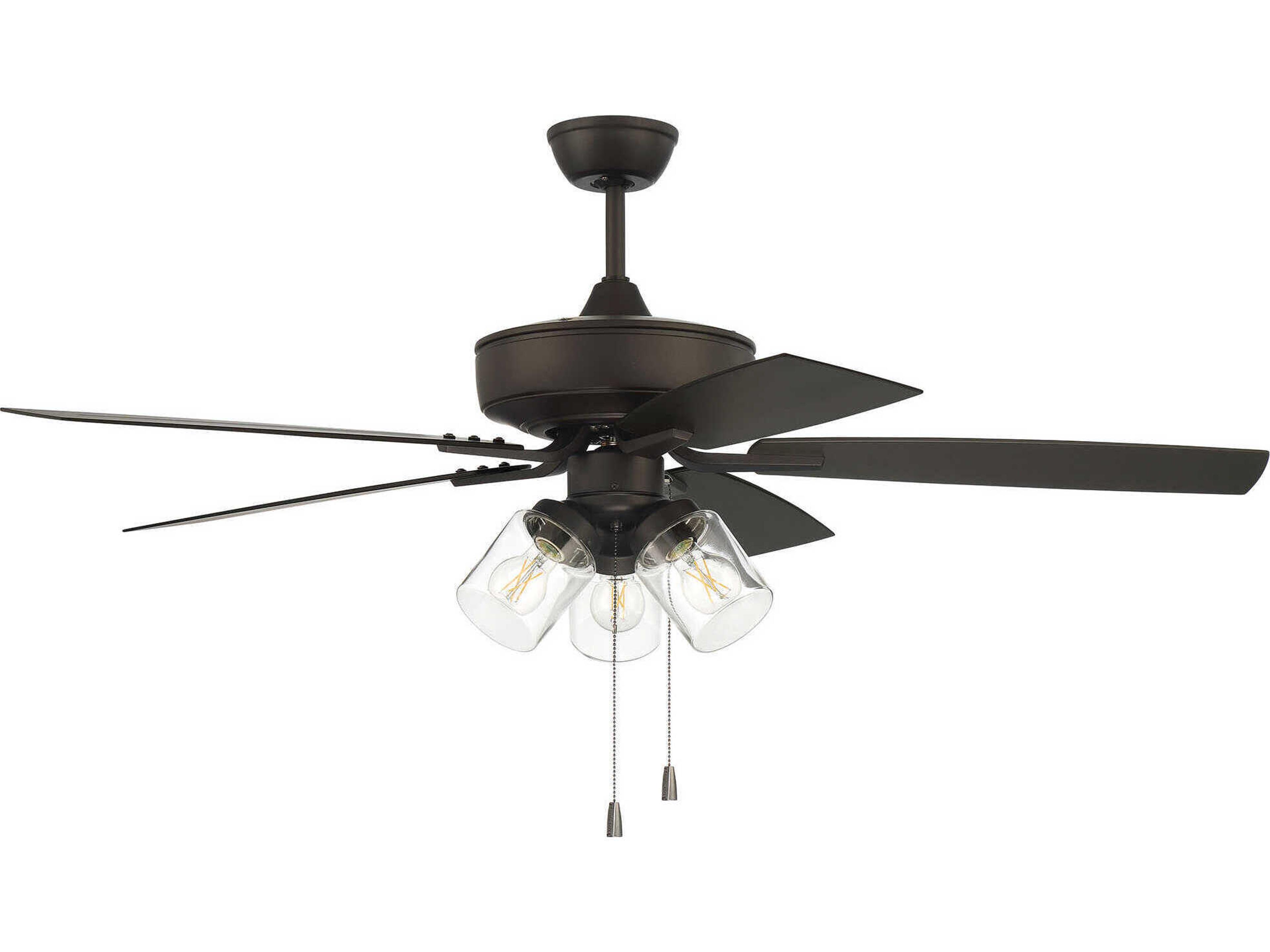 Pro Plus 3 - Light 52" LED Outdoor Ceiling Fan