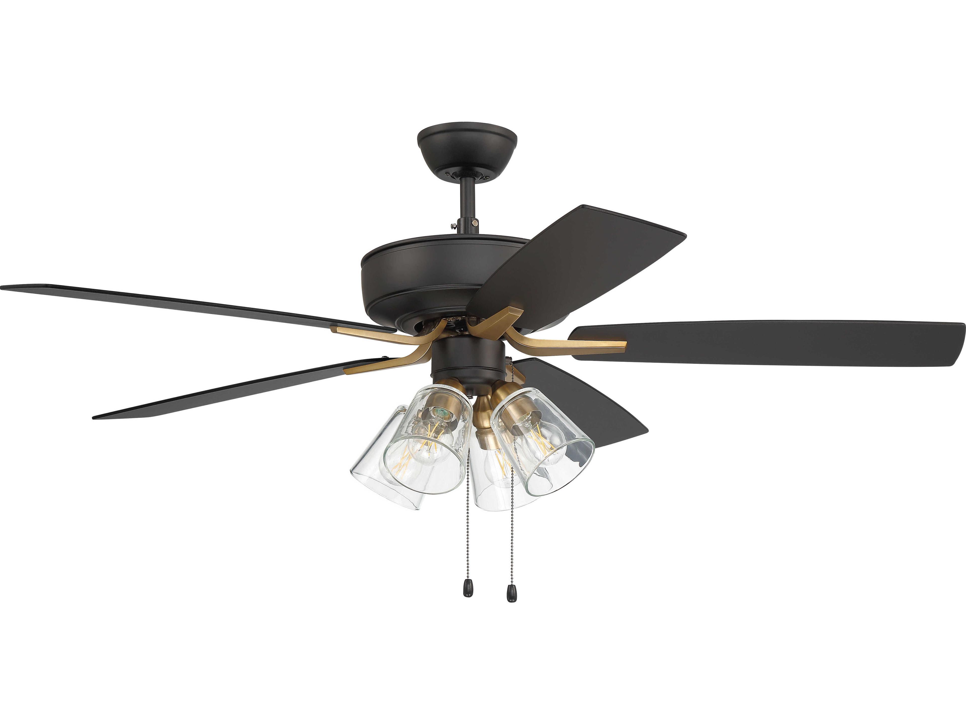 Pro Plus 4 - Light 52" LED Ceiling Fan