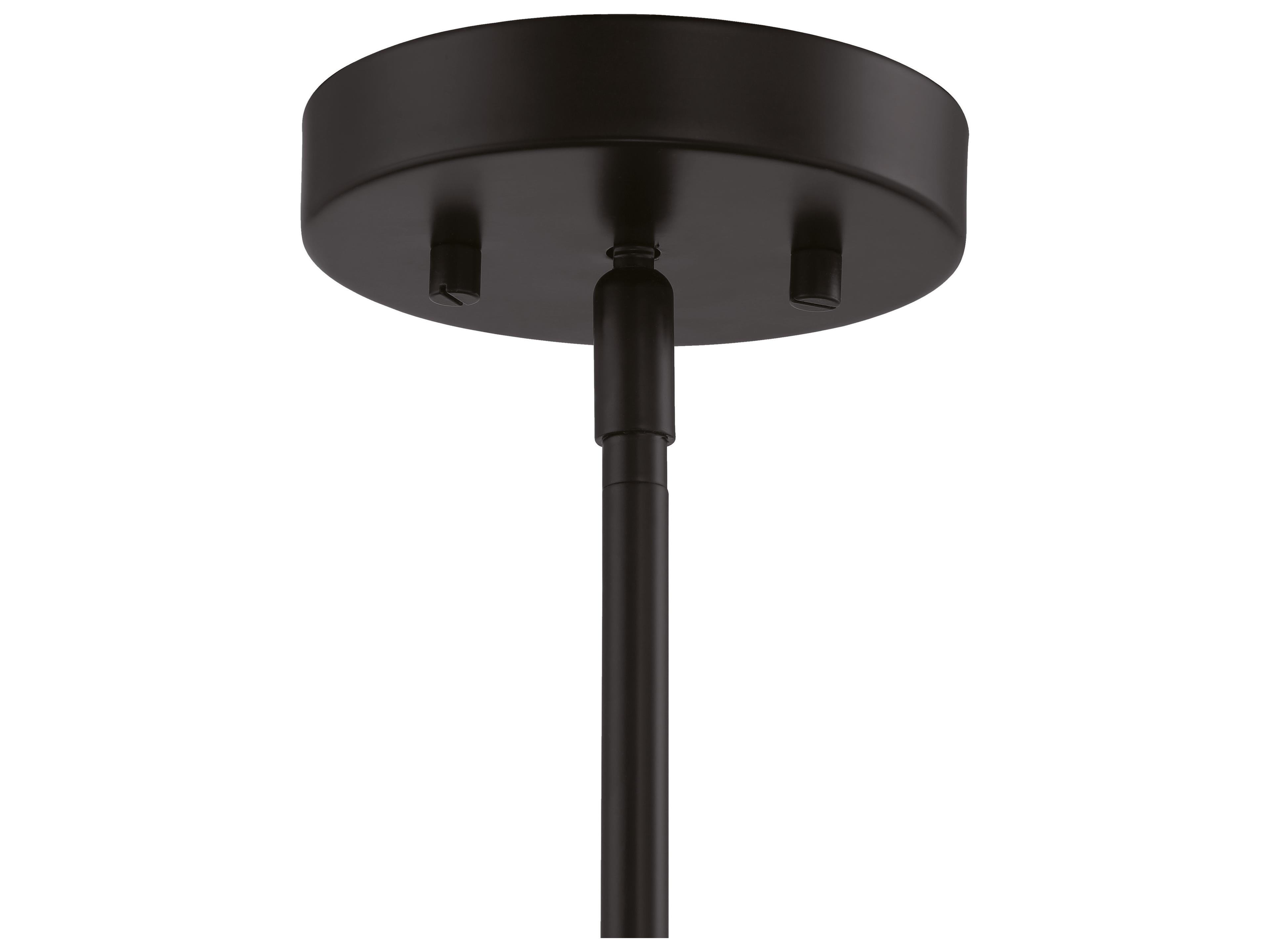 Craftmade 1-Light Flat Black Dome Pendant