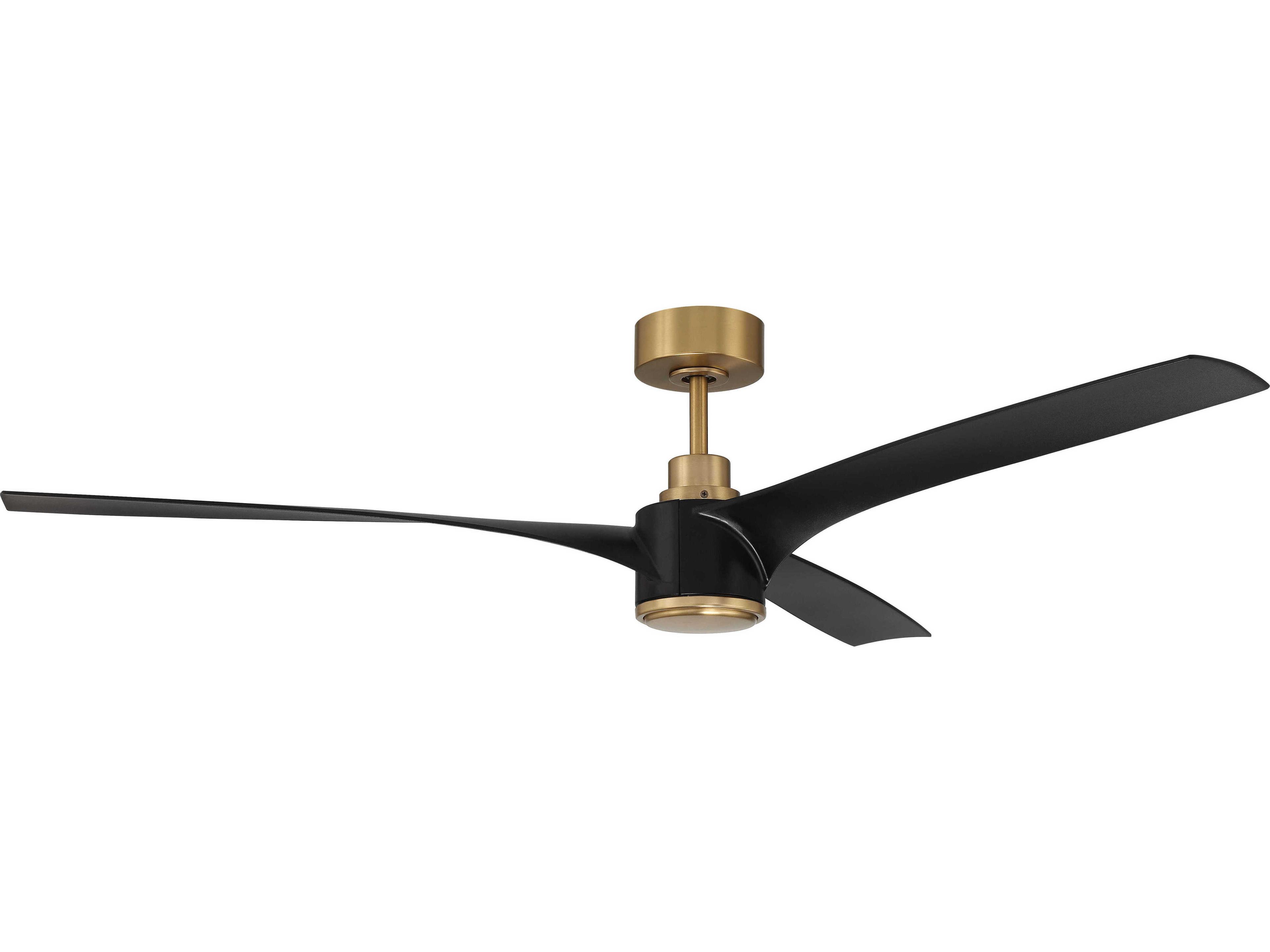 Craftmade Phoebe Satin Brass 1 - Light 60" LED Ceiling Fan