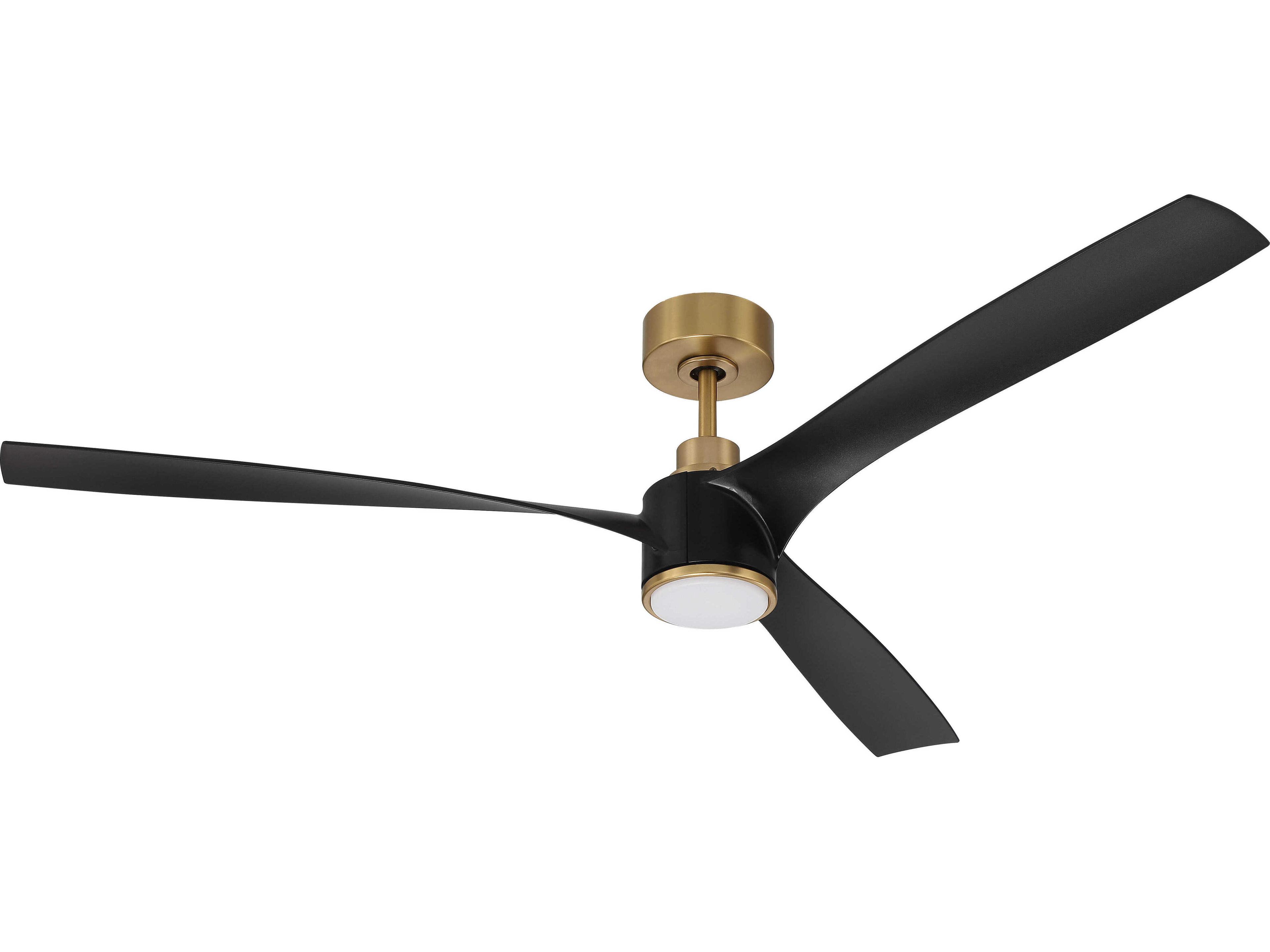 Craftmade Phoebe Satin Brass 1 - Light 60" LED Ceiling Fan
