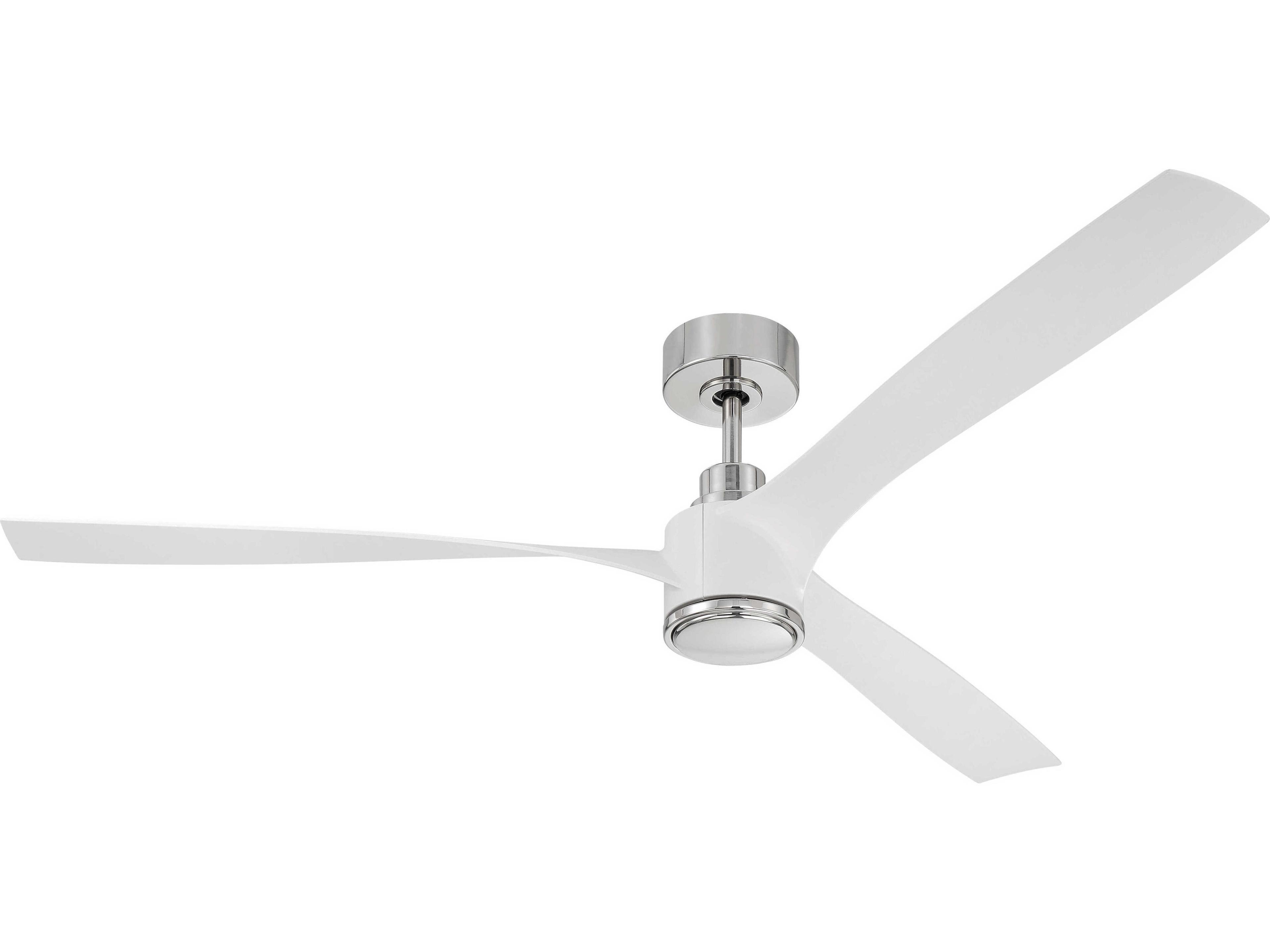 Craftmade Phoebe Polished Nickel 1 - Light 60" LED Ceiling Fan