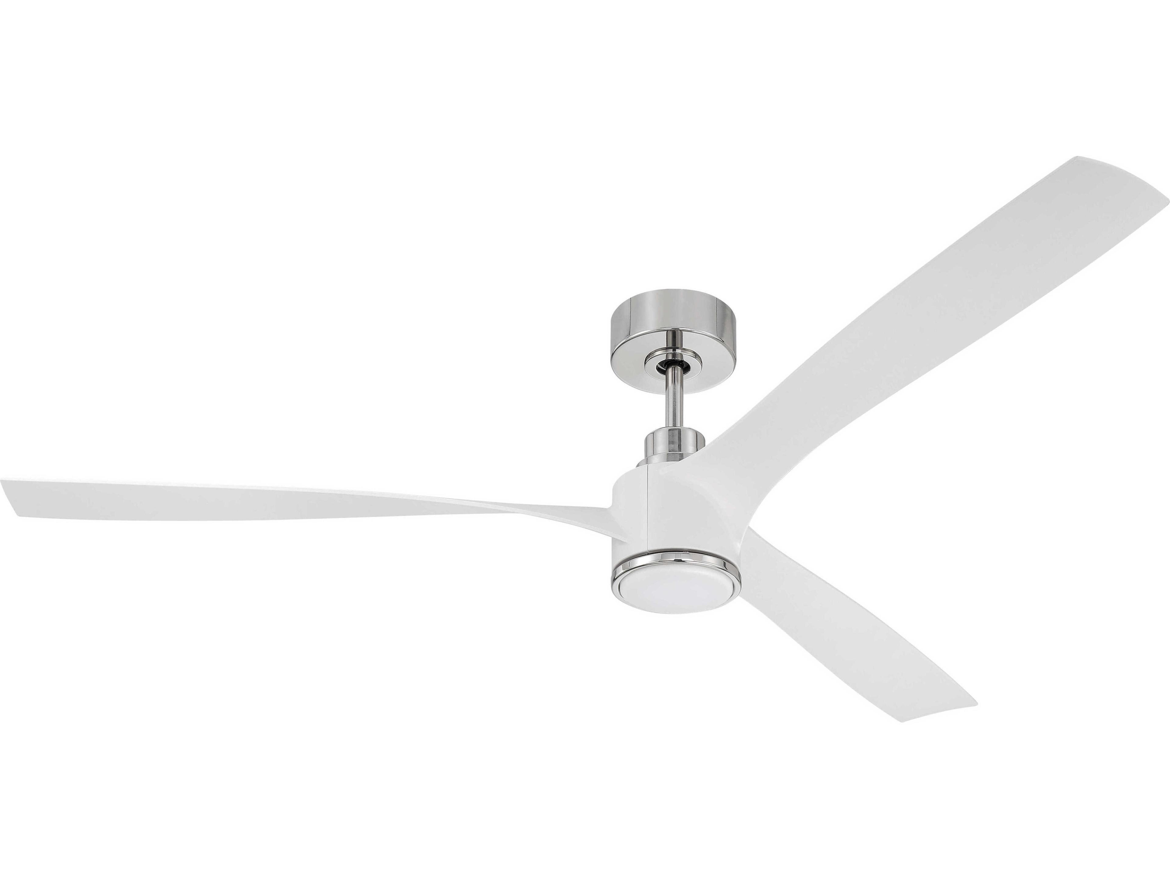 Craftmade Phoebe Polished Nickel 1 - Light 60" LED Ceiling Fan