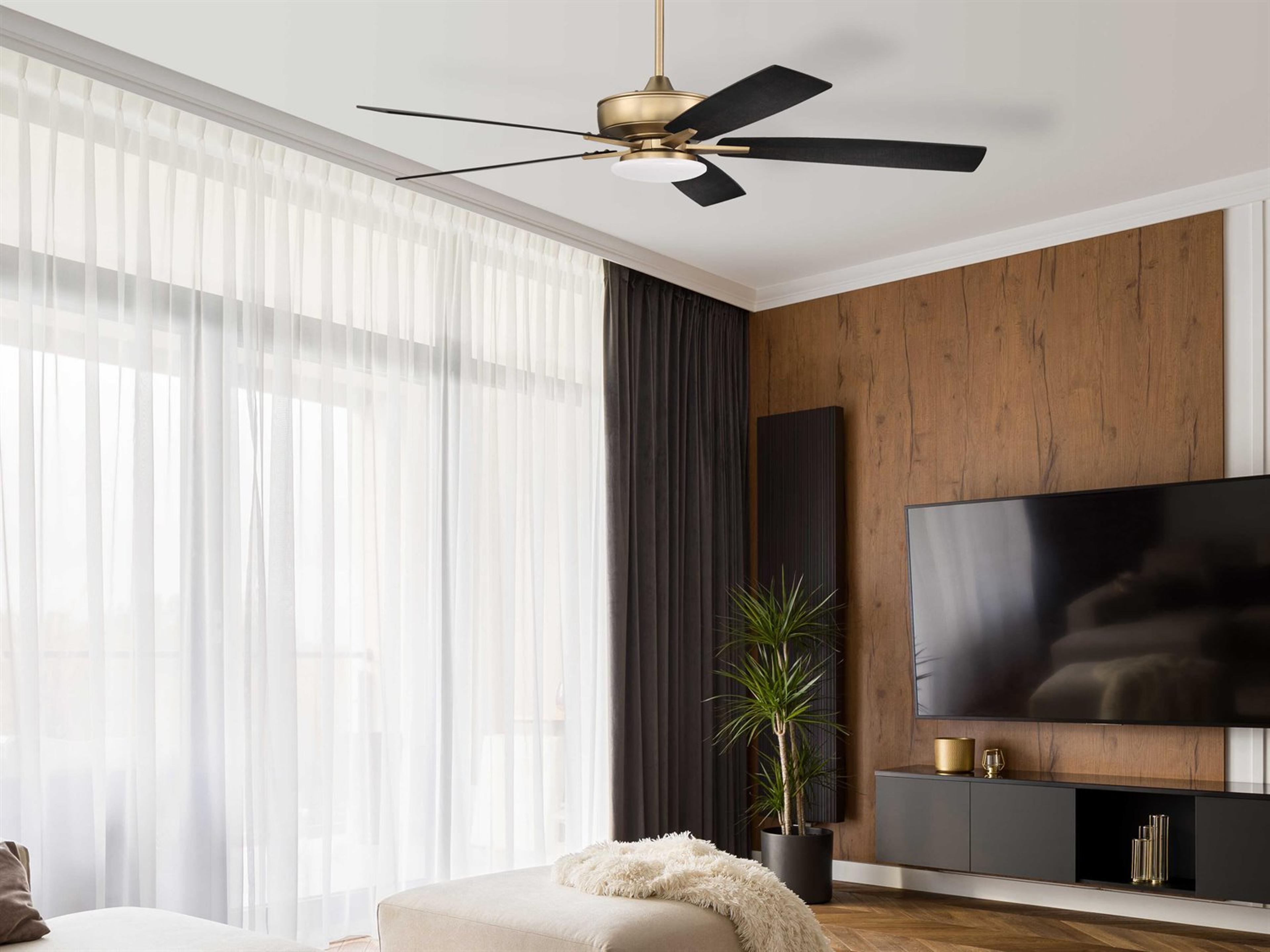 Craftmade Super Pro 1 - Light 60" LED Ceiling Fan
