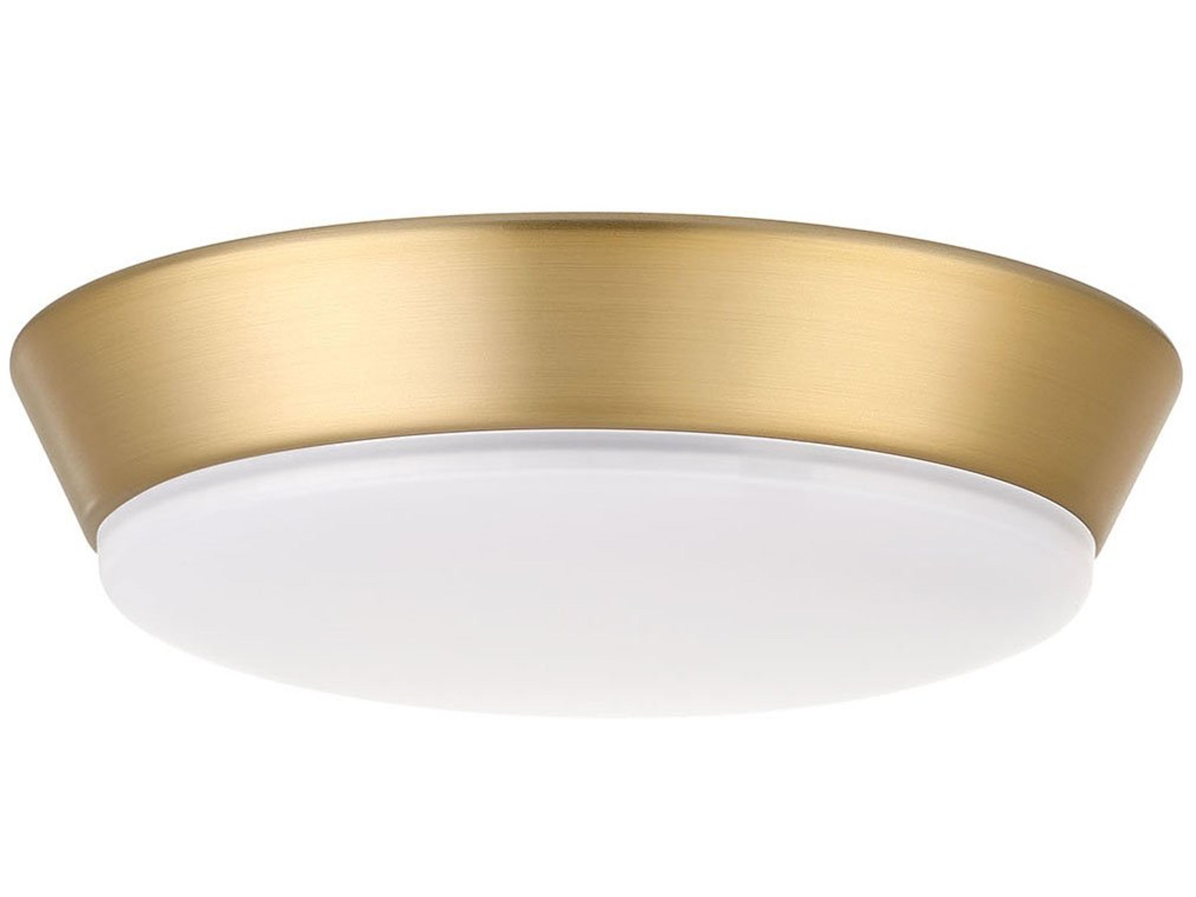 Venn Satin Brass Fan Light Kit