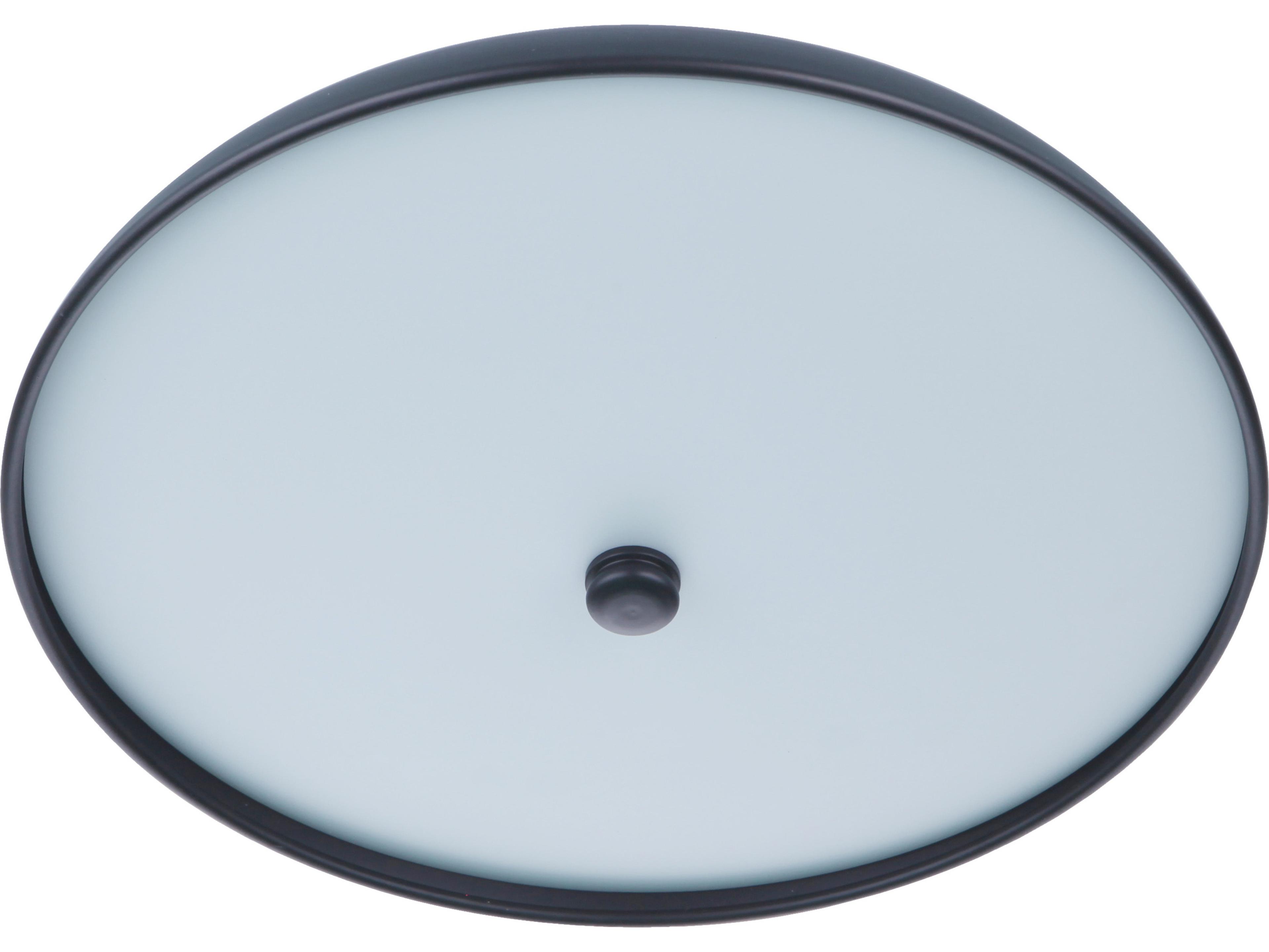 Craftmade Soul Flat Black LED Dome Flush Mount