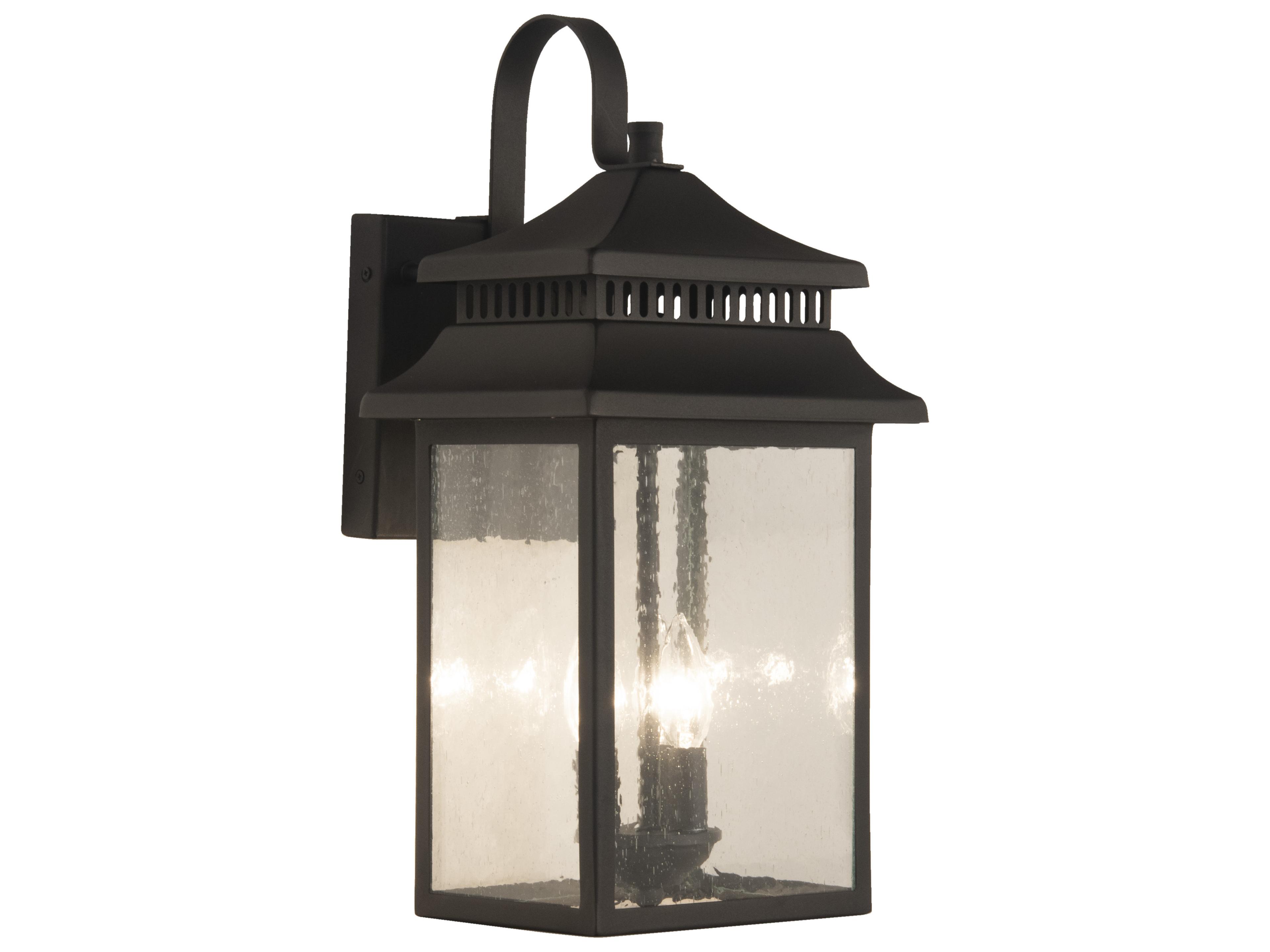 Craftmade Crossbend 3 - Light Outdoor Wall Light