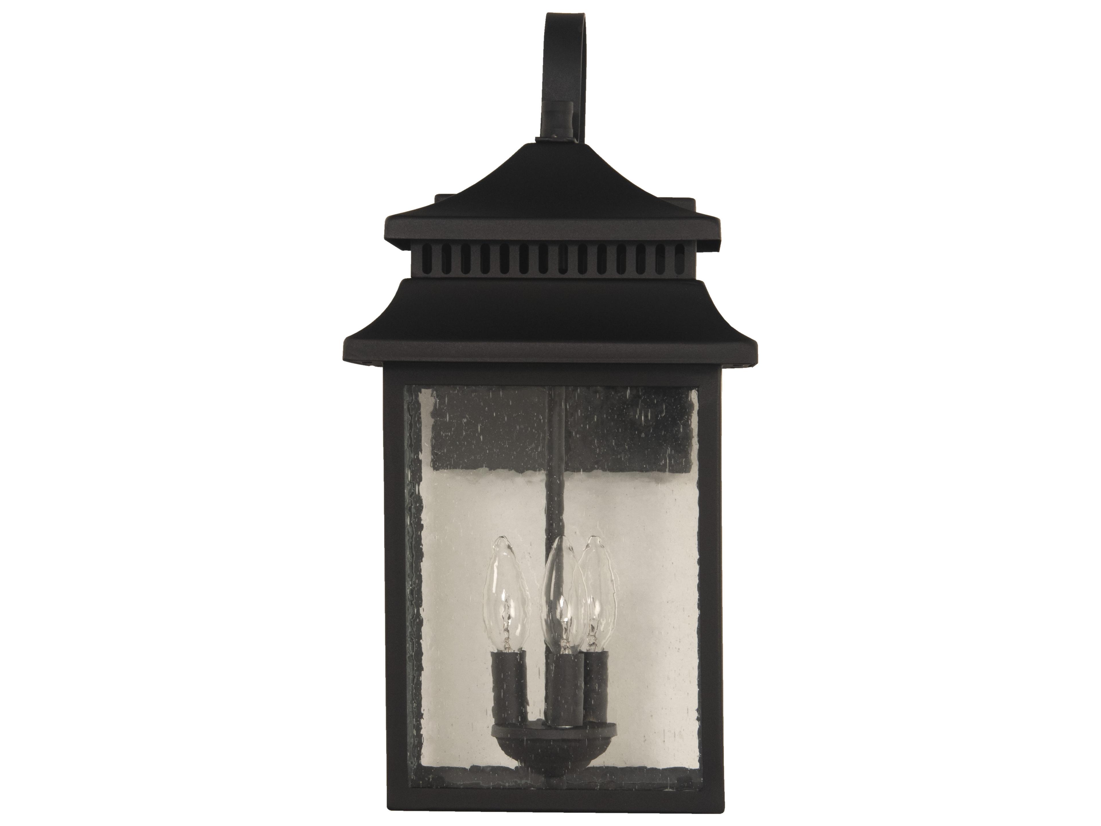 Craftmade Crossbend 3 - Light Outdoor Wall Light