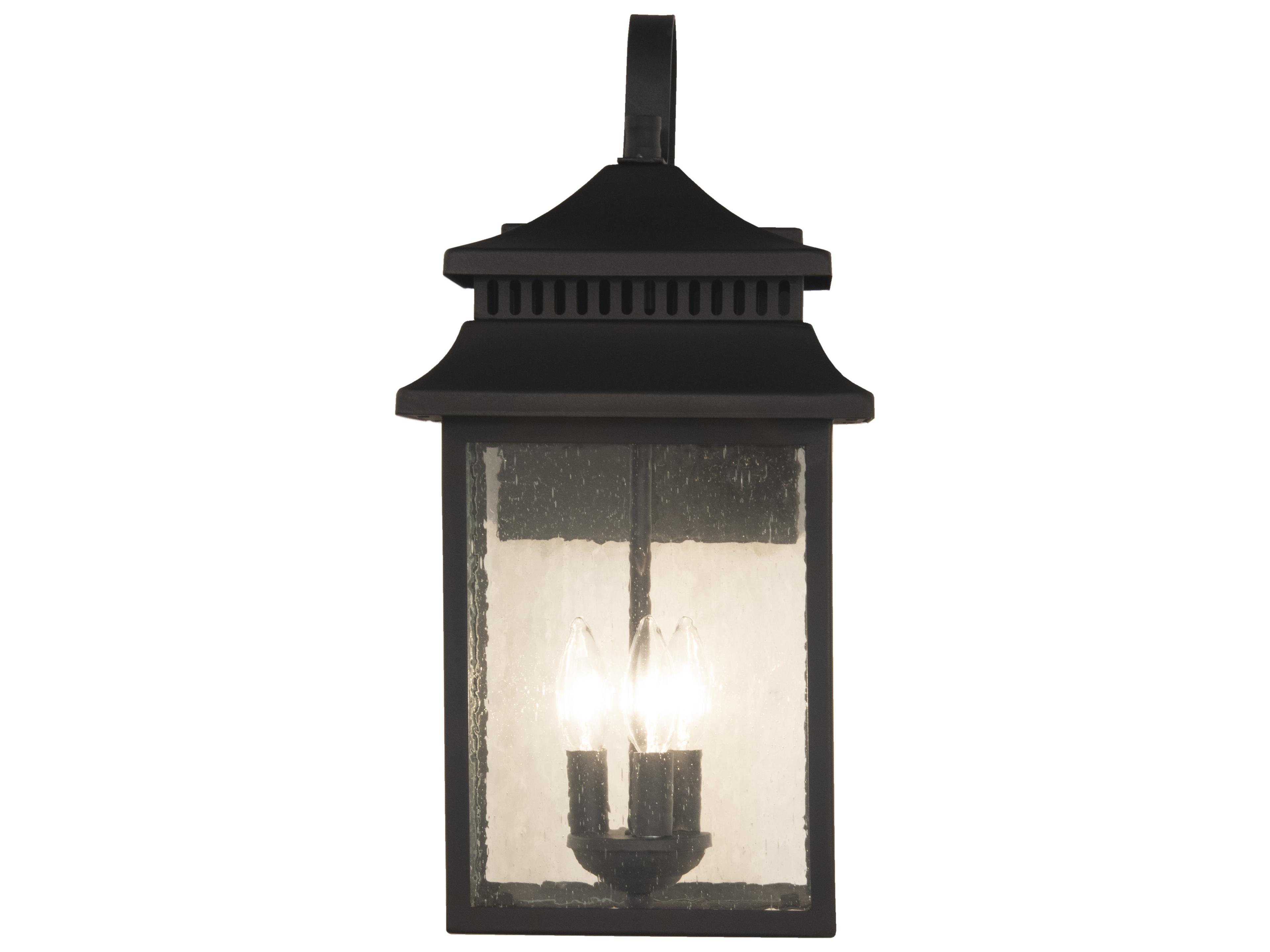 Craftmade Crossbend 3 - Light Outdoor Wall Light