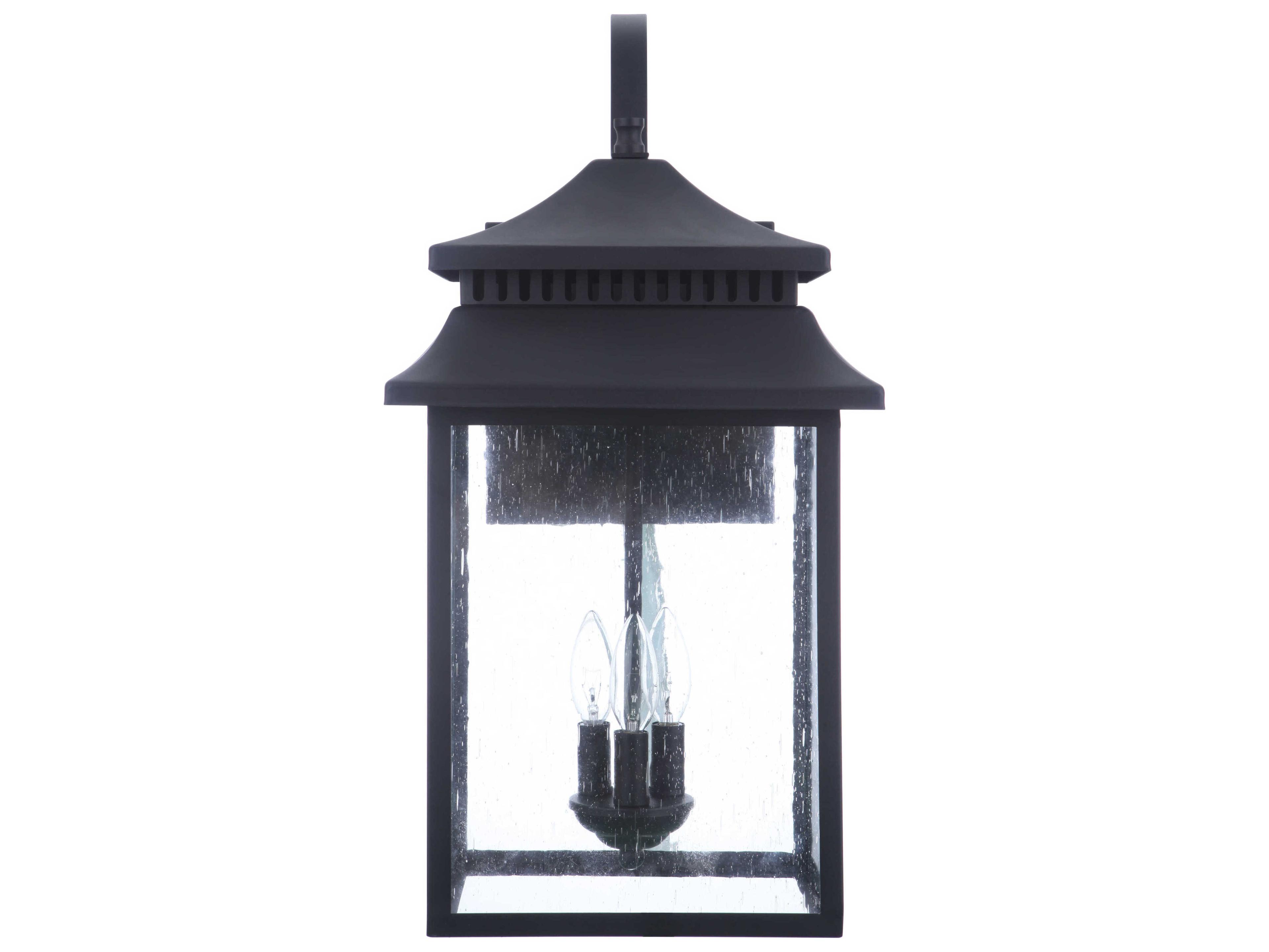 Craftmade Crossbend 3 - Light Outdoor Wall Light