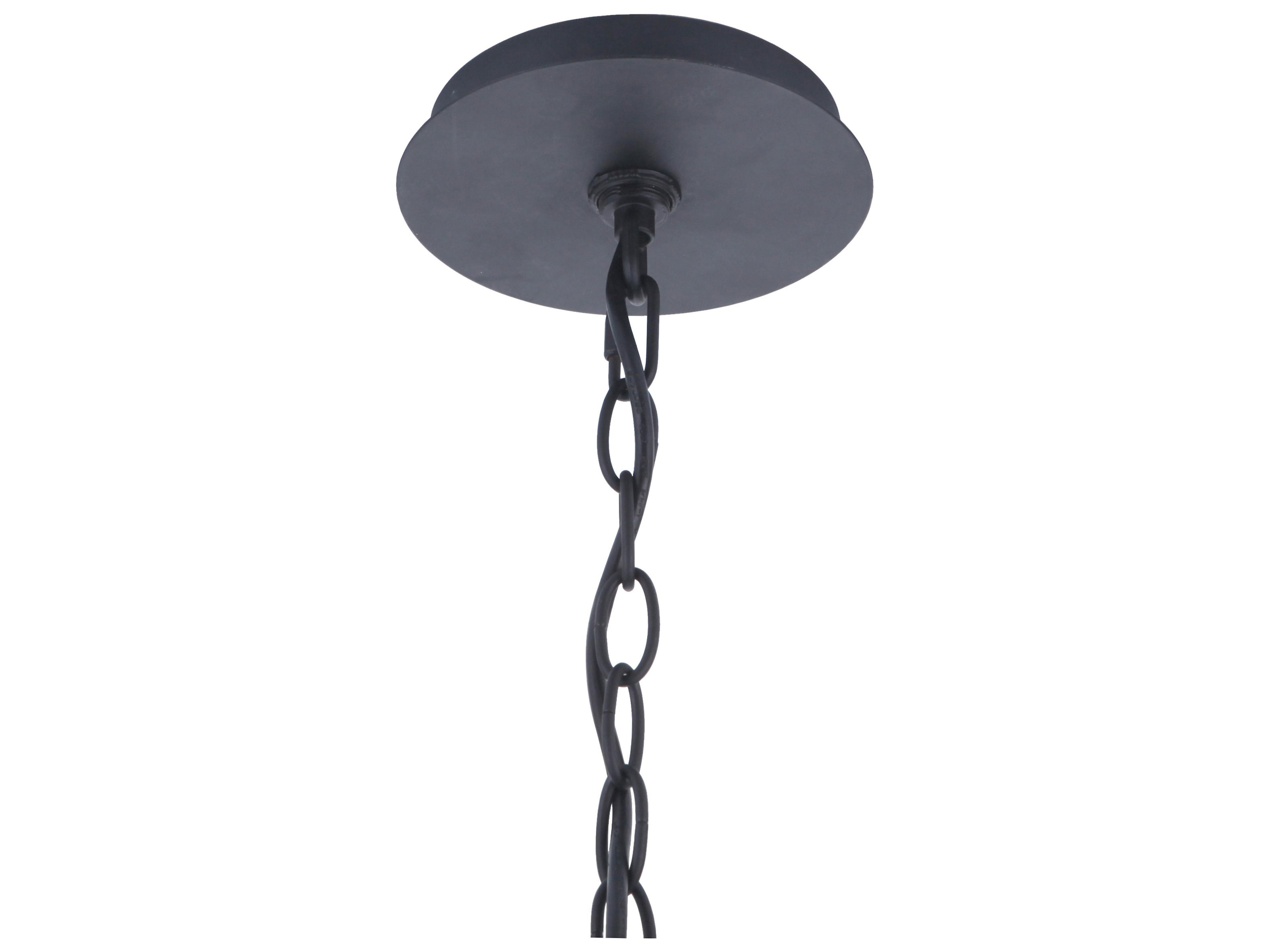 Craftmade Laclede 1-Light Midnight Black Glass Mini Pendant