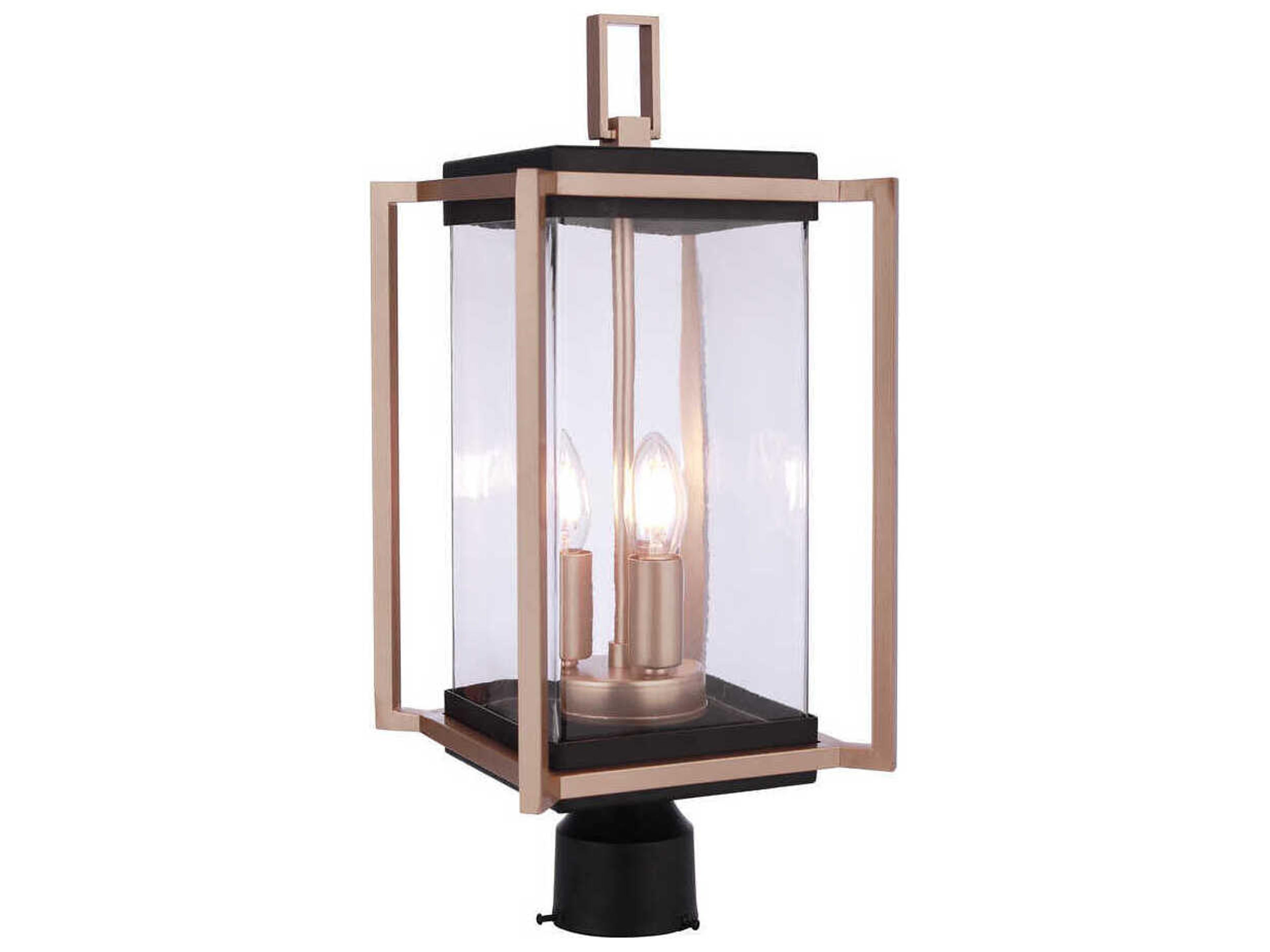 Craftmade Metalwork 3-Light Outdoor Post Light
