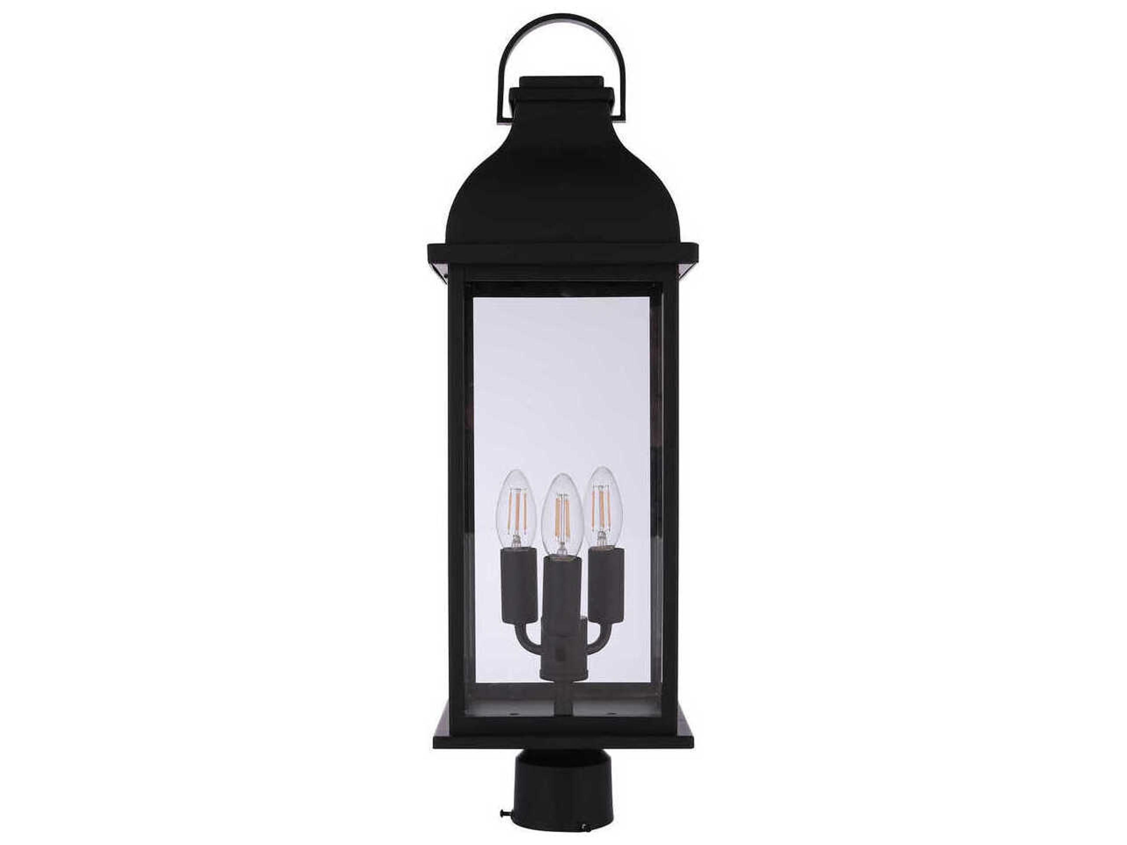 Craftmade Bent Tree 3-Light Outdoor Post Light