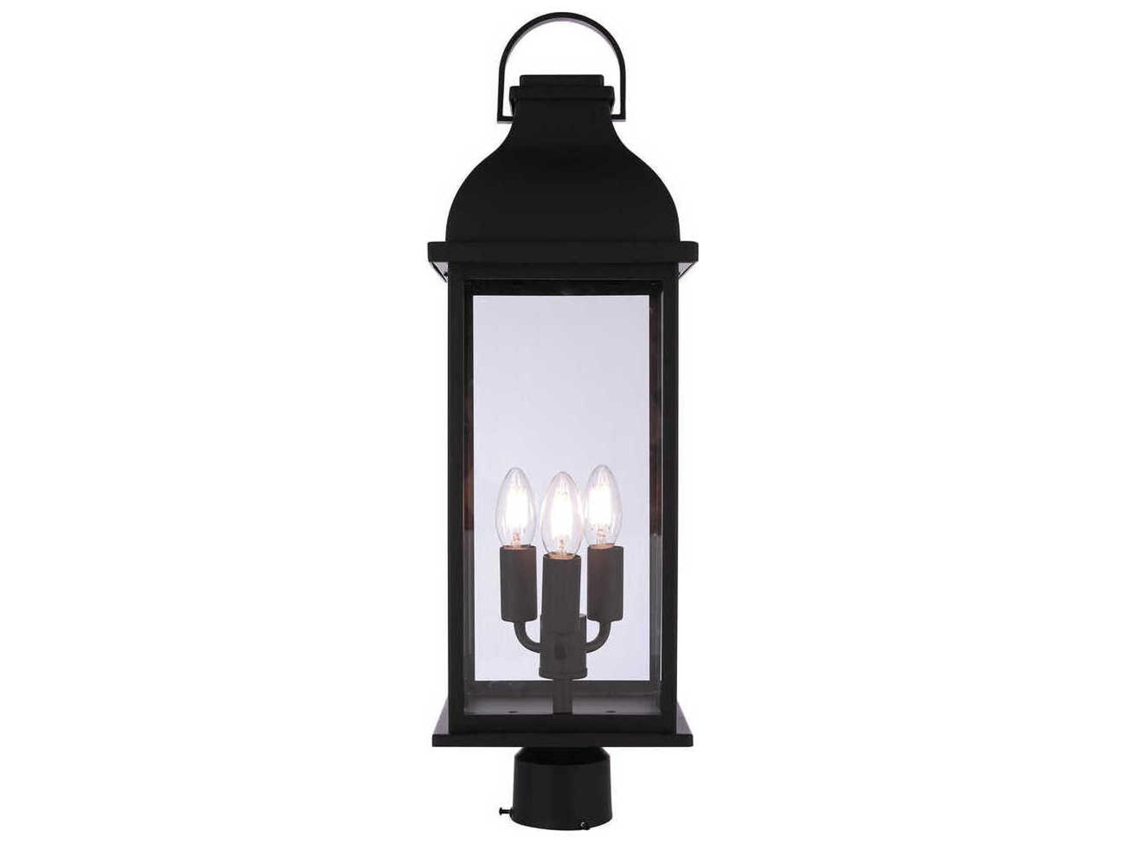 Craftmade Bent Tree 3-Light Outdoor Post Light