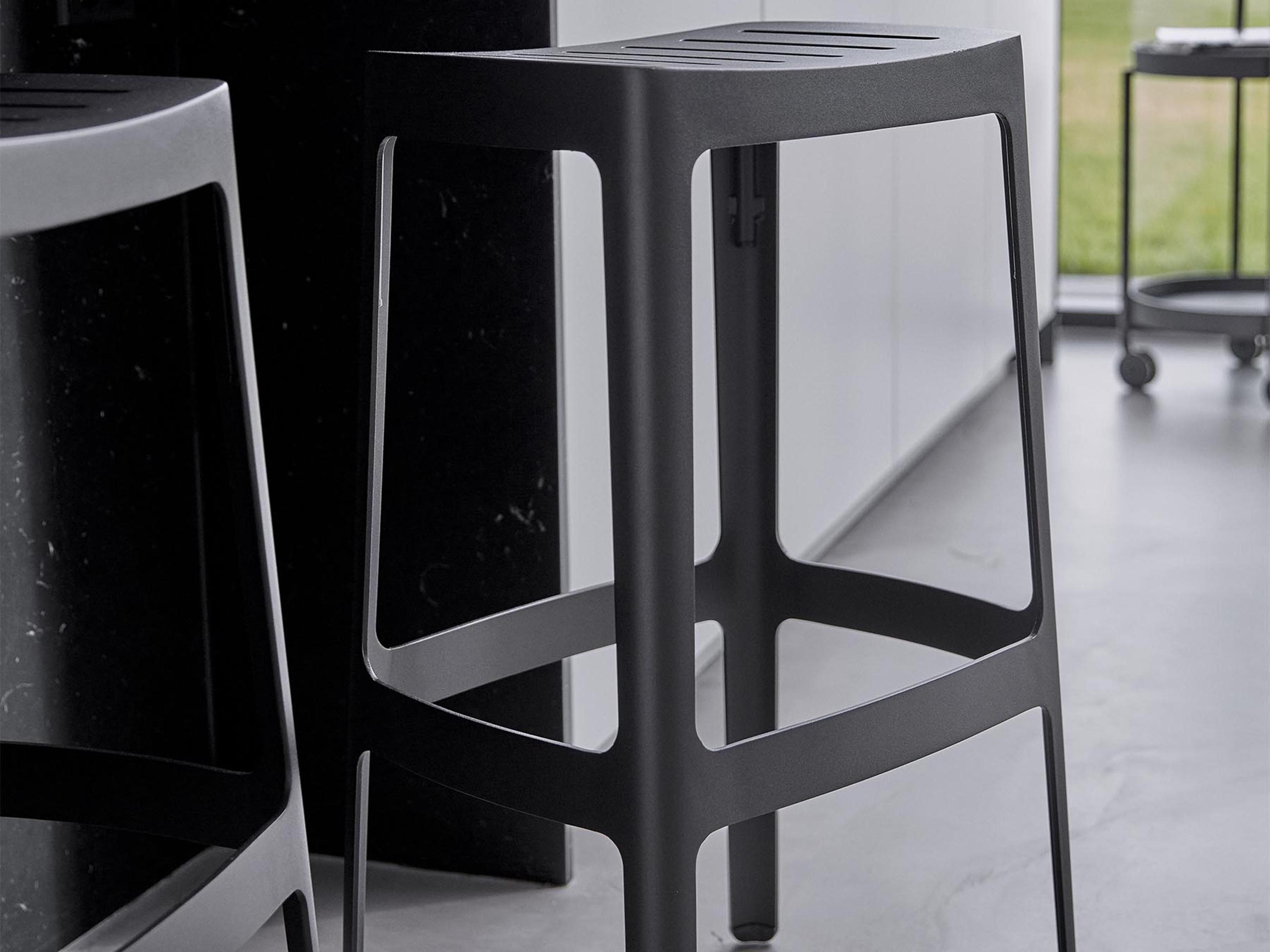 Cane Line Cut Accent Stool