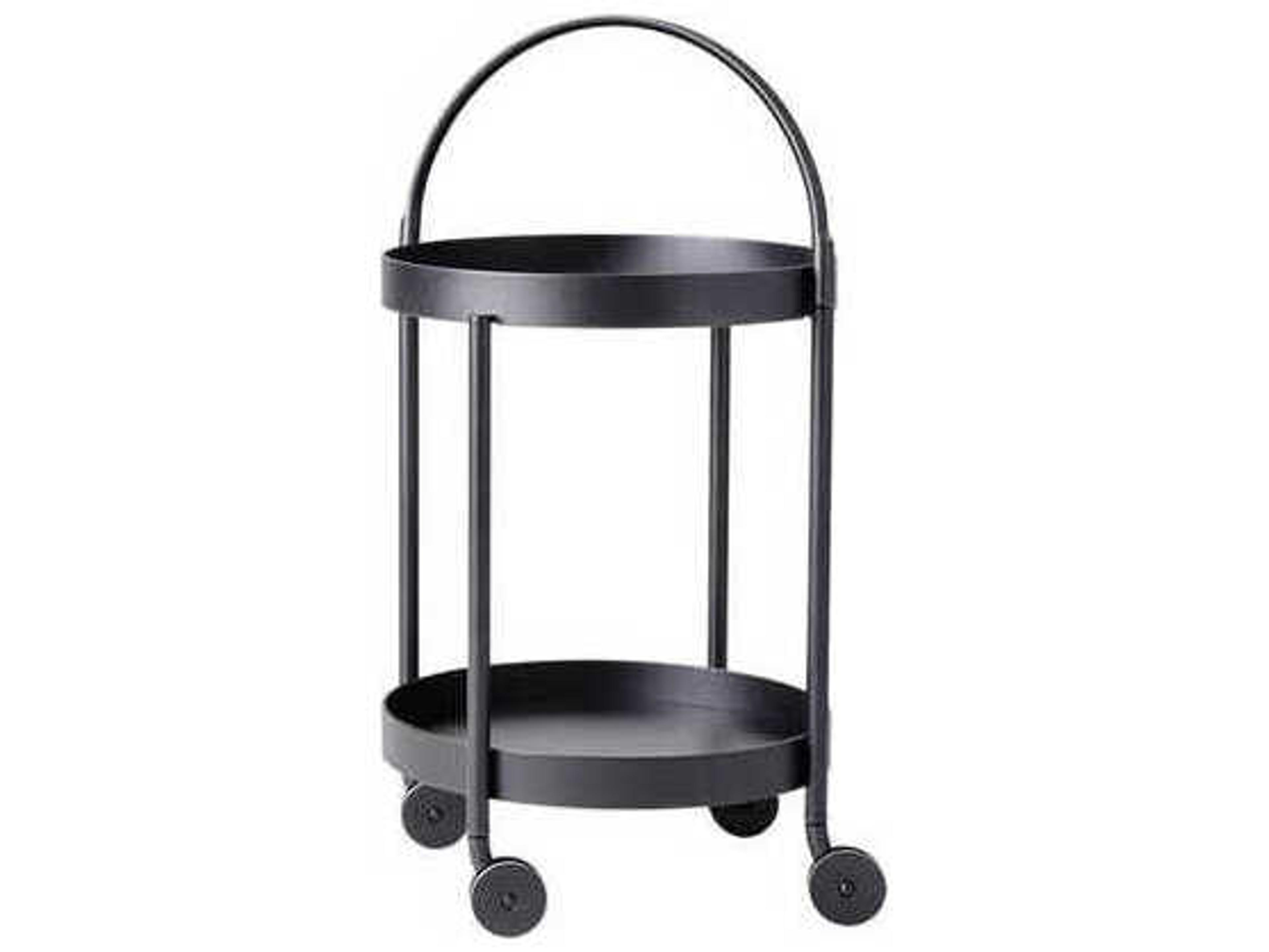 Olle Lava Grey Trolley Bar Cart